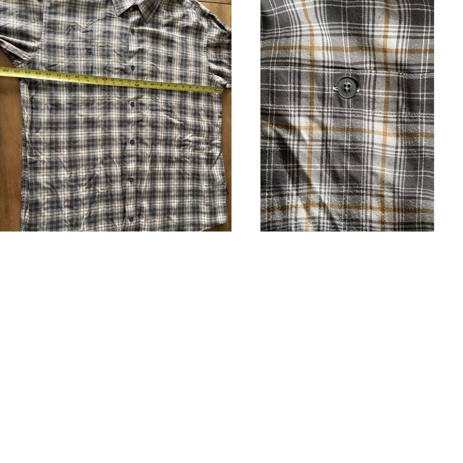 Patagonia Patagonia Shirt Men XL Pima Cotton Glen Plaid Lightweight Flannel Button-Up Size US XL / EU 56 / 4 - 8 Thumbnail