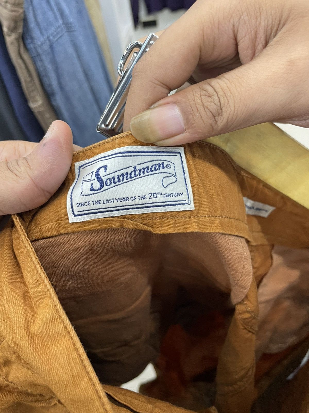 Japanese Brand Soundman short pant Size US 32 / EU 48 - 2 Thumbnail