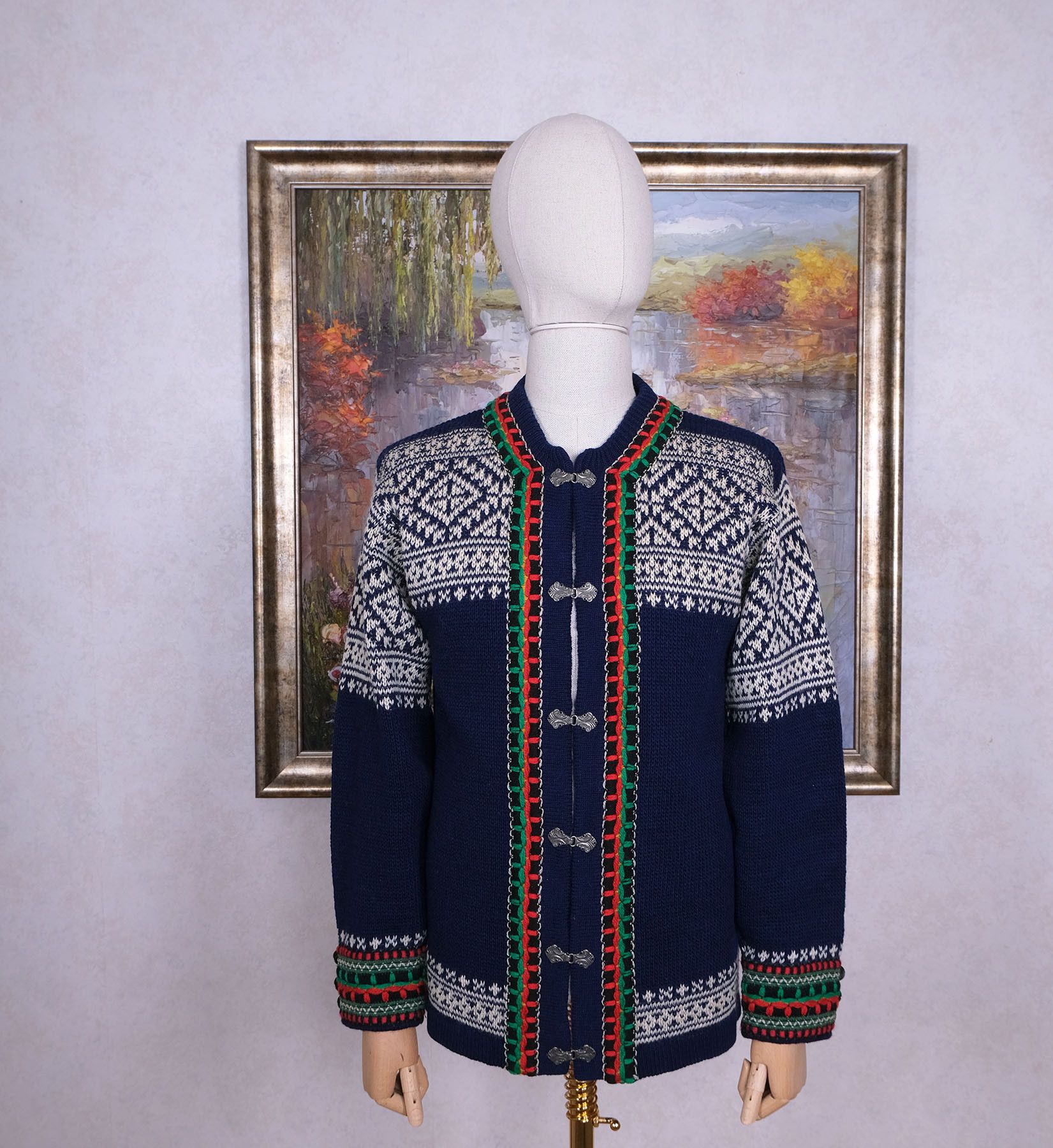 Other Nordstrikk, Blue Norwegian Knitwear, Size L, RRP 260 e Size US L / EU 52-54 / 3 - 1 Thumbnail