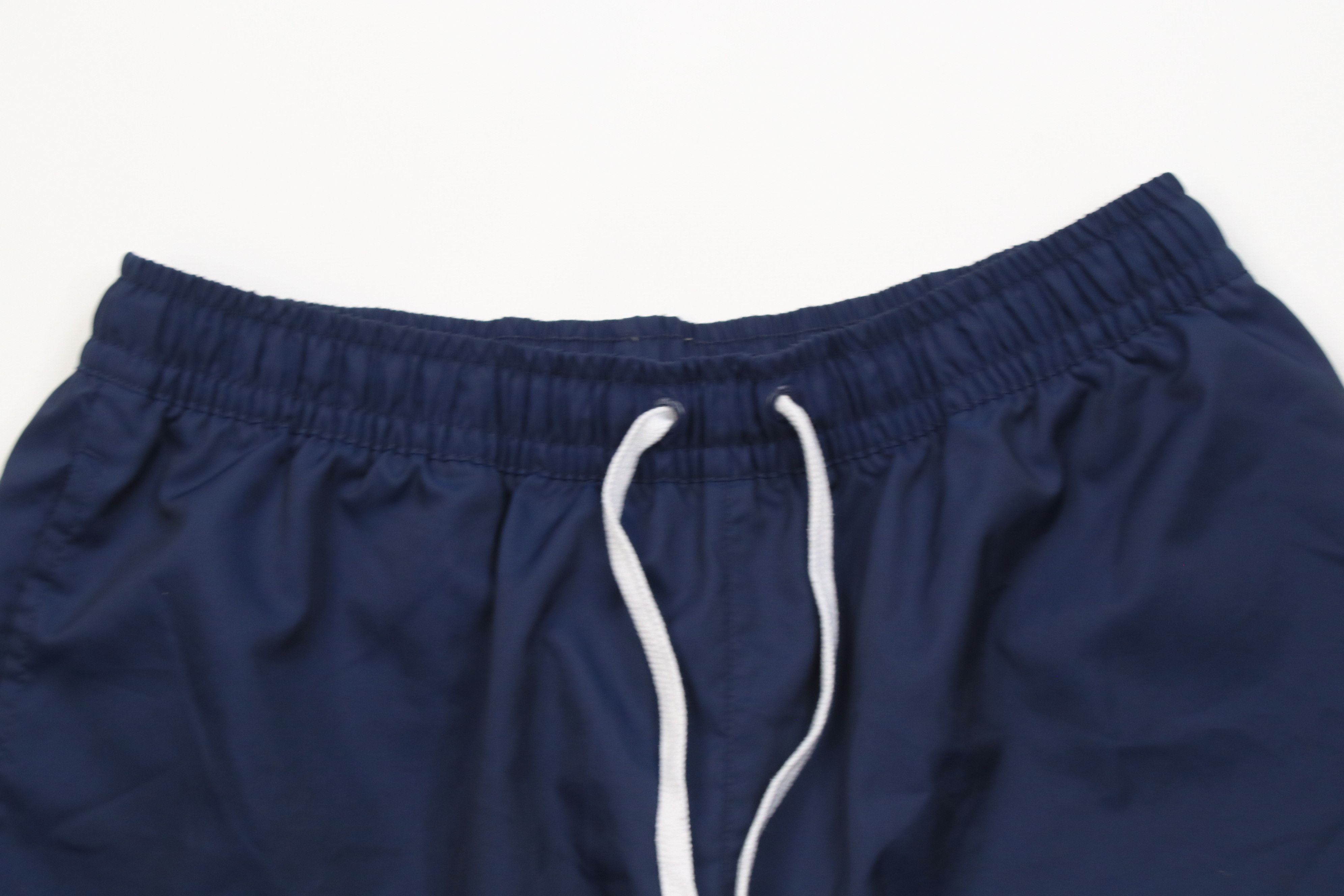Nike Vintage Y2K Nike Above Knee Windbreaker Shorts Navy Blue Size US 32 / EU 48 - 2 Thumbnail
