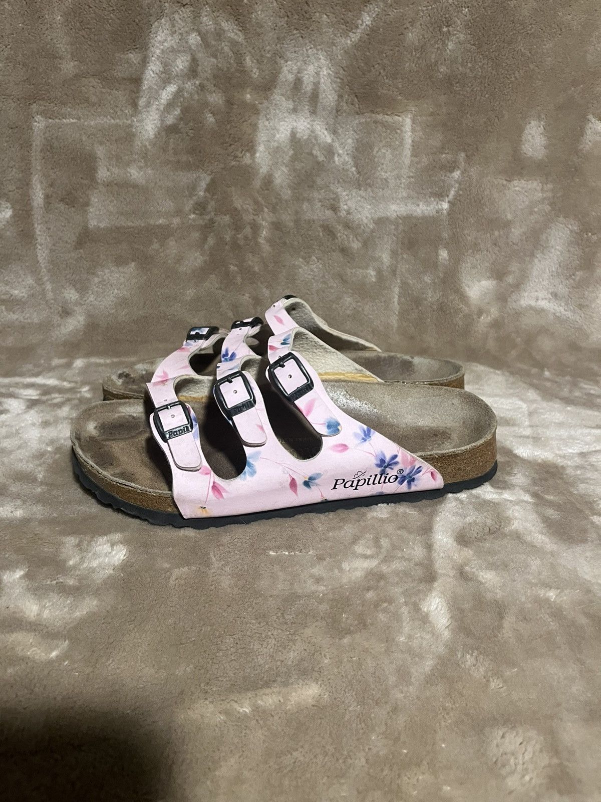 Birkenstock Birkenstock Papillio Florida 3 Strap pink Floral Sandals 7 Size US 7 / IT 37 - 4 Thumbnail