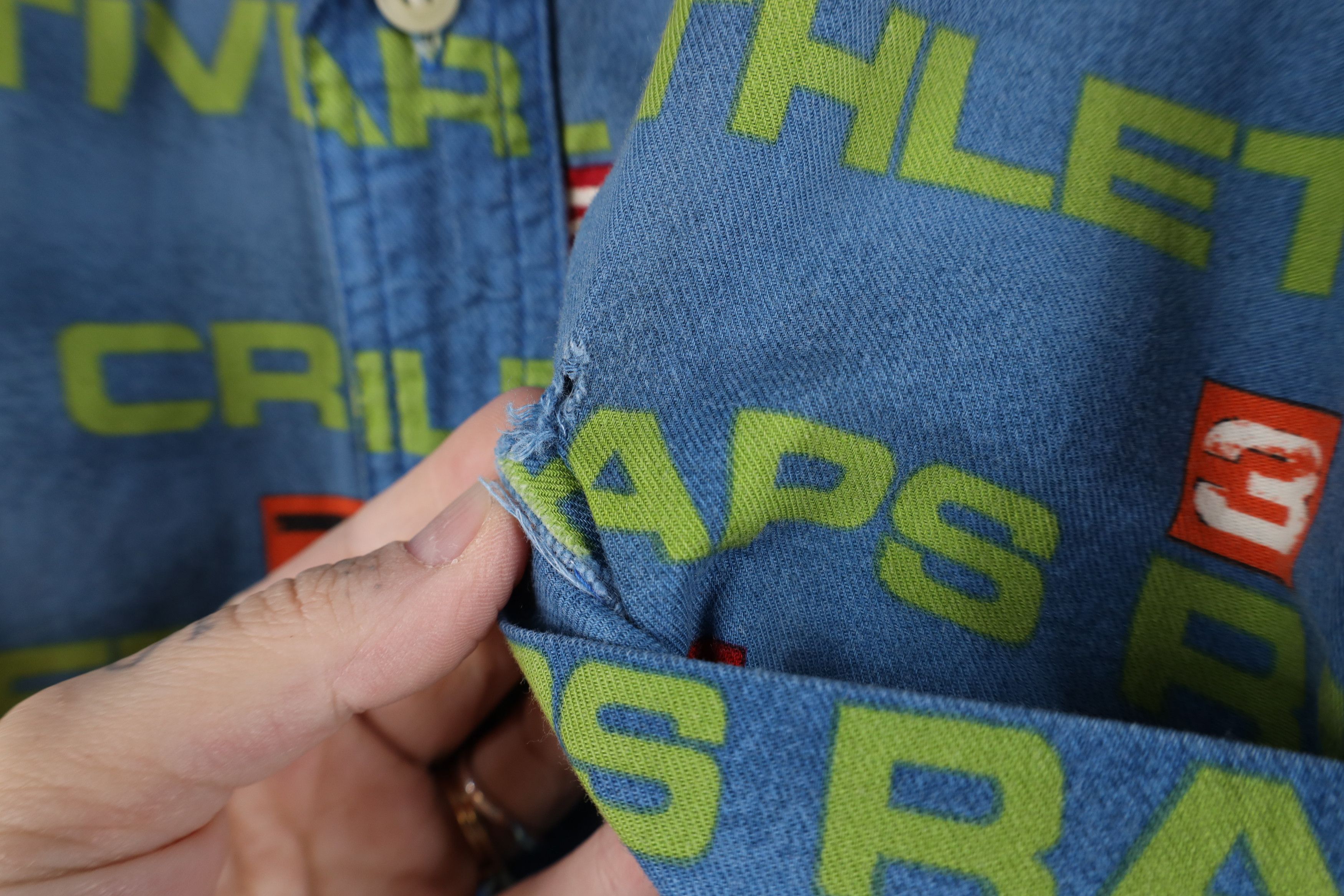 Polo Ralph Lauren Vintage 90s Chaps Ralph Lauren Over Print Button Down Shirt Size US M / EU 48-50 / 2 - 4 Thumbnail