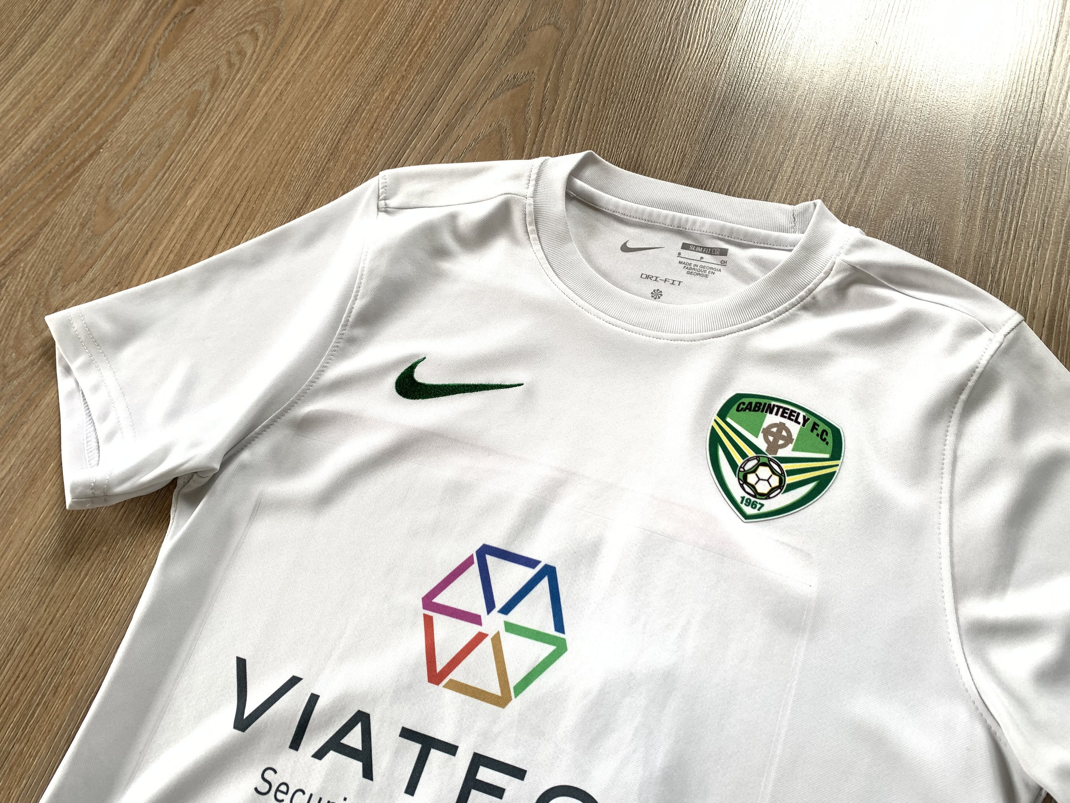 Nike Nike Dri Fit Cabinteely FC Training White T Shirt Size US S / EU 44-46 / 1 - 4 Thumbnail