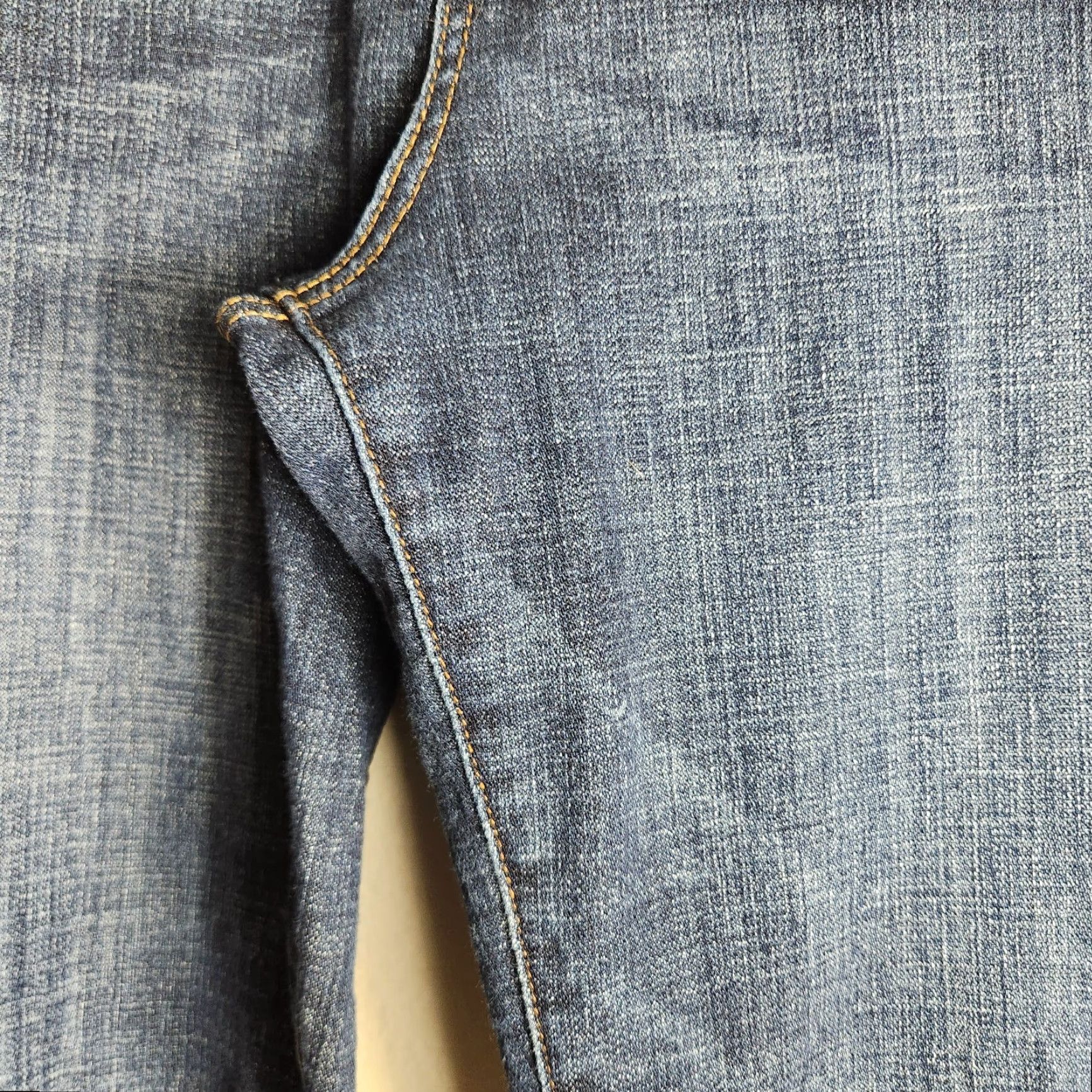 Vintage KUT from the Kloth Catherine Jeans Women Ankle Straight Leg Dark Wash 14 Blue Mid Rise Inseam 26 5-Pocket Design Size 36" / US 14 / IT 50 - 4 Thumbnail