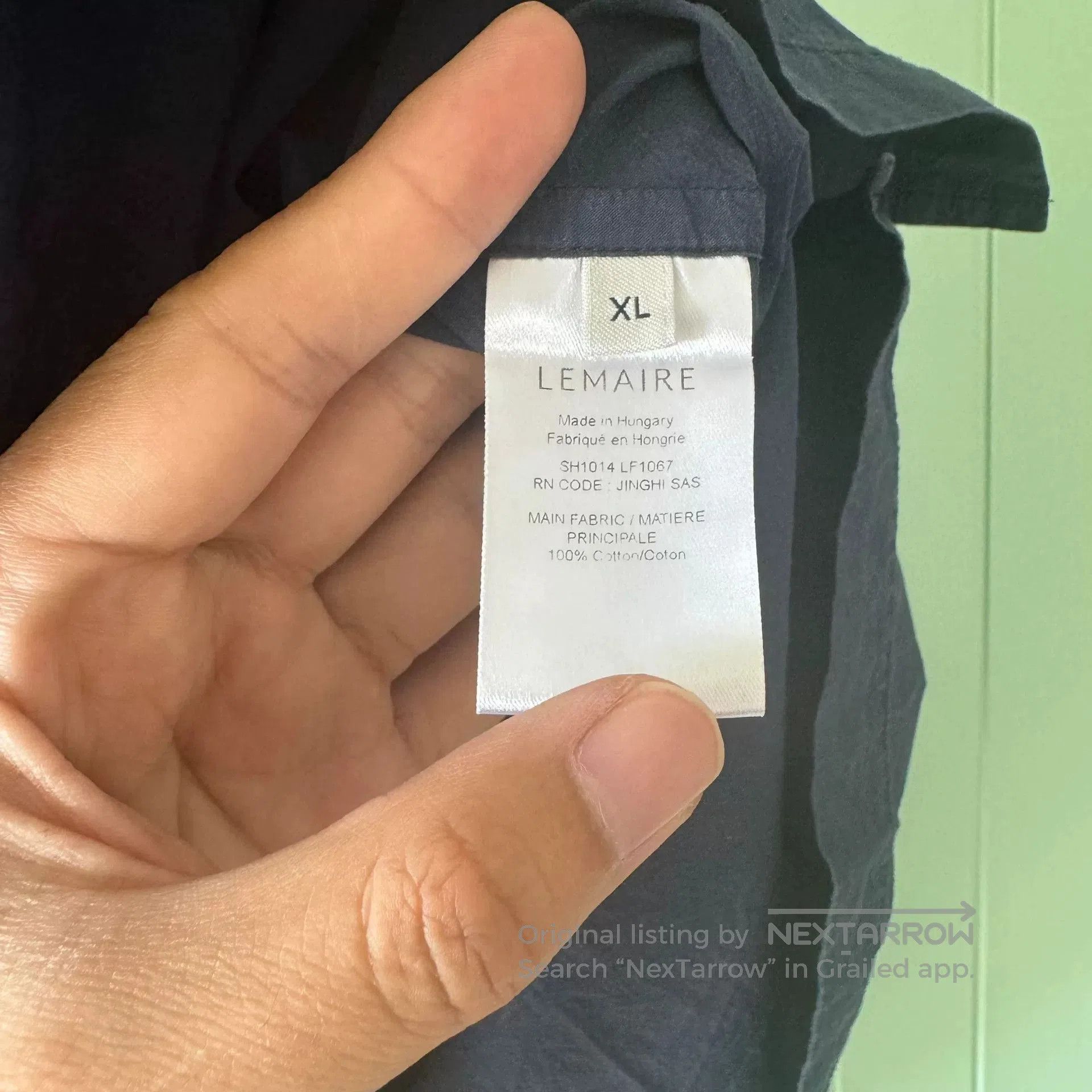 Lemaire Lemaire Blue Short. Size US XL / EU 56 / 4 - 4 Thumbnail