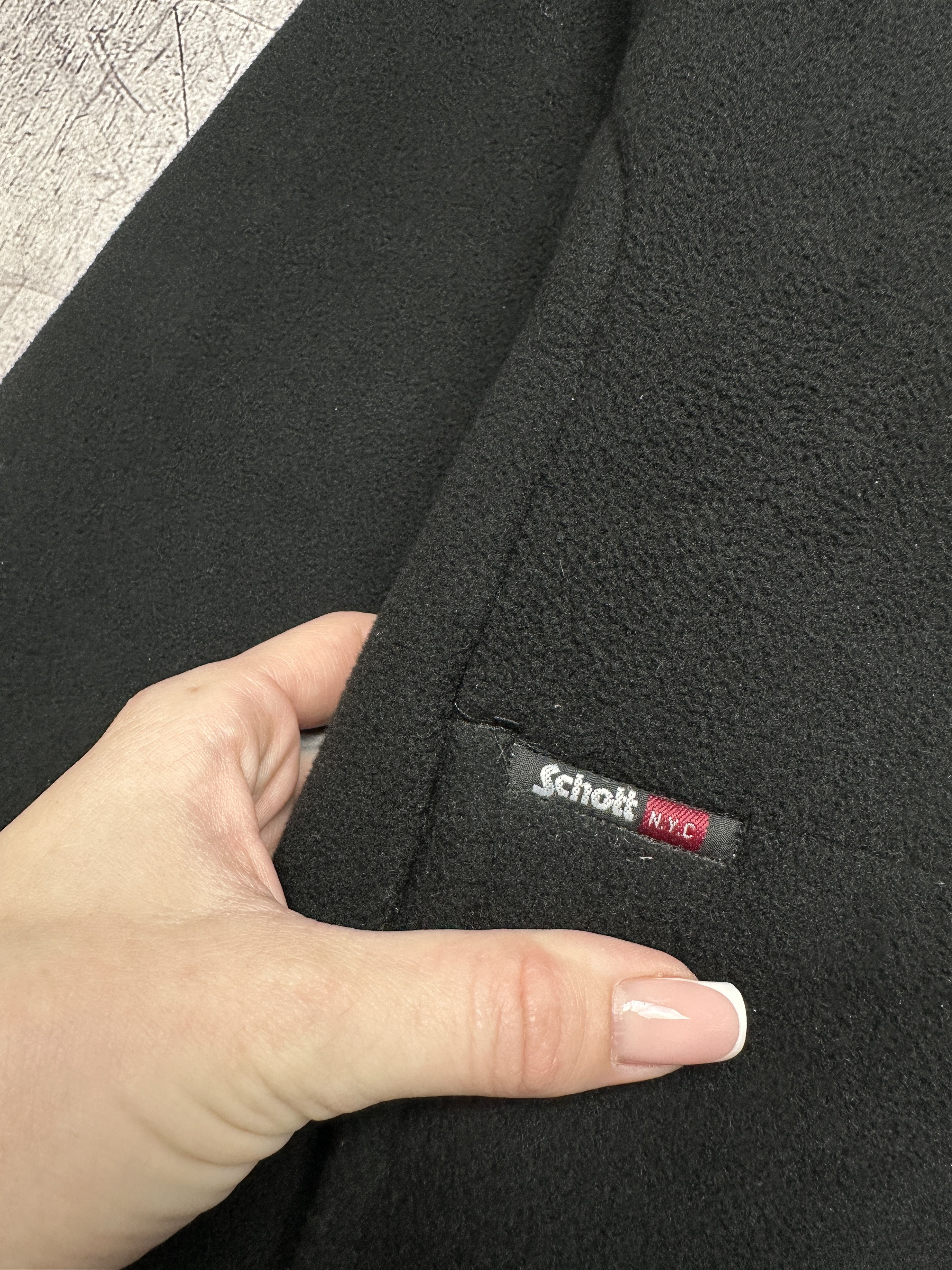 Schott Schott NYC Vintage Mens Sherpa Fleece Jacket Size US M / EU 48-50 / 2 - 3 Thumbnail