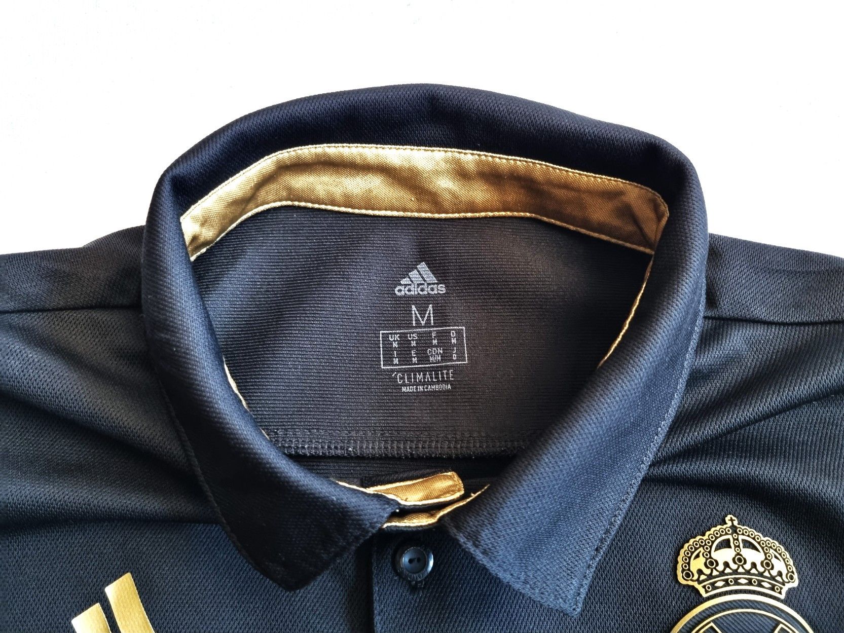 Adidas Real Madrid 19/20 Adidas Polo Shirt Size US M / EU 48-50 / 2 - 3 Thumbnail