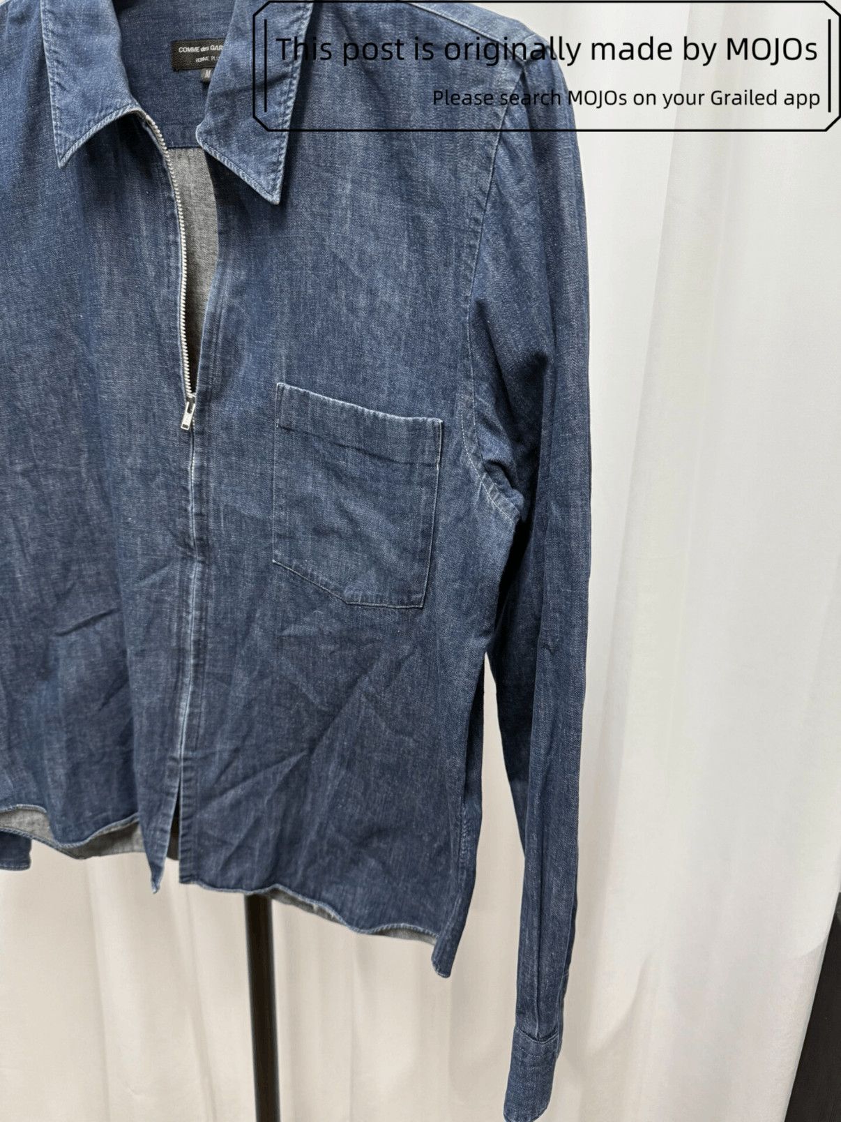 Comme des Garcons Homme Comme Des Garcons Homme One Pocket Jacket mojos1713 Size US M / EU 48-50 / 2 - 2 Thumbnail