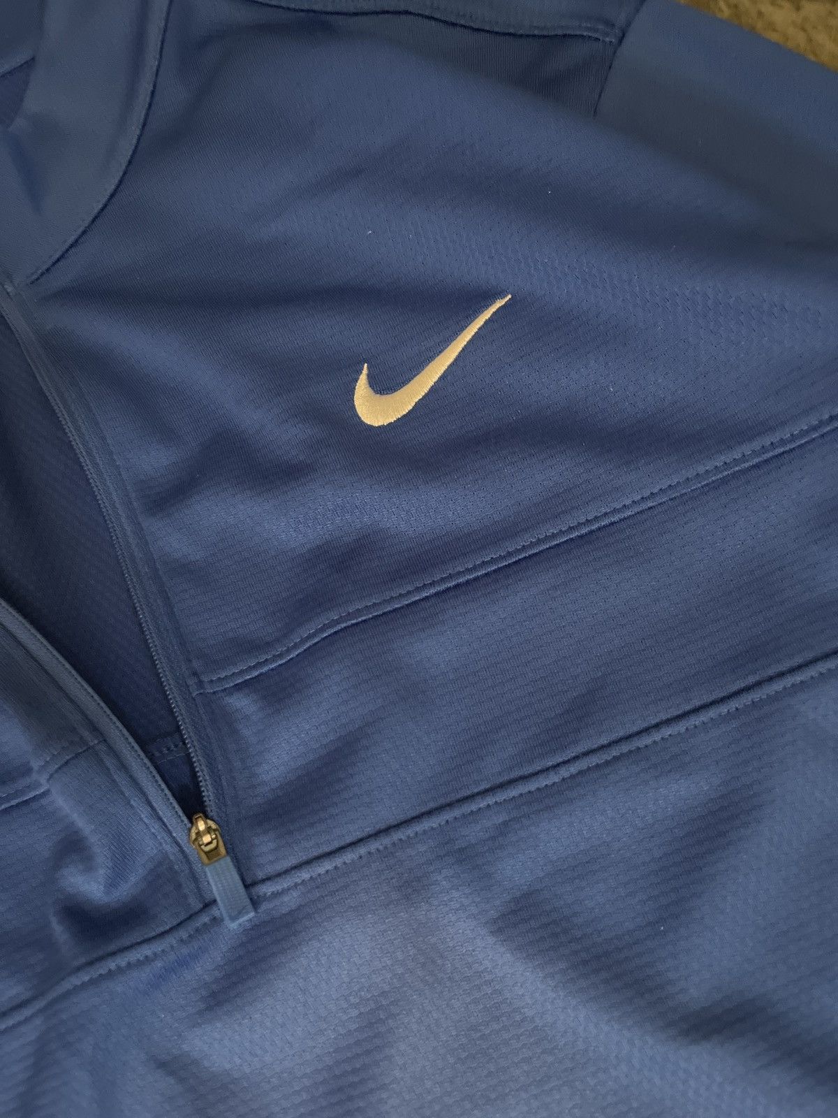 Nike Nike Dri-FIT Half-Zip Golf Pullover Shirt Size US L / EU 52-54 / 3 - 2 Thumbnail
