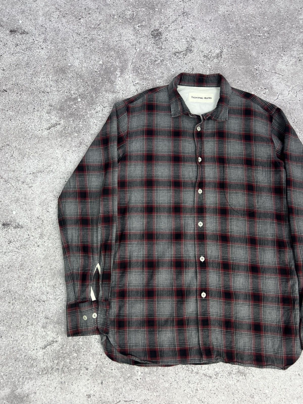 Universal Works Universal Works Chekered Shirt Button Up Flanel Size US S / EU 44-46 / 1 - 2 Thumbnail
