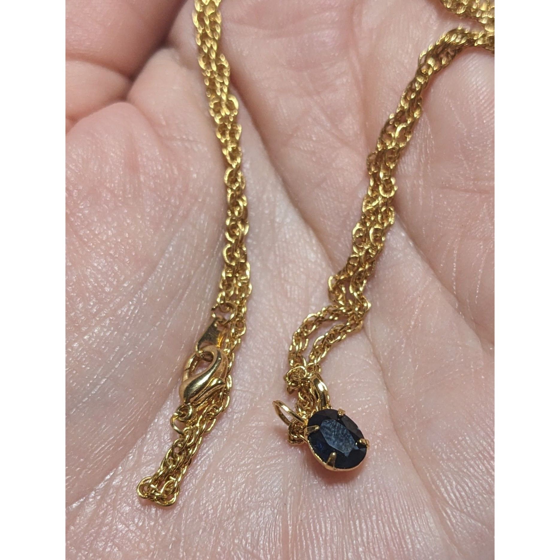 Other Minimalist Black And Gold Pendant Necklace Size ONE SIZE - 7 Thumbnail