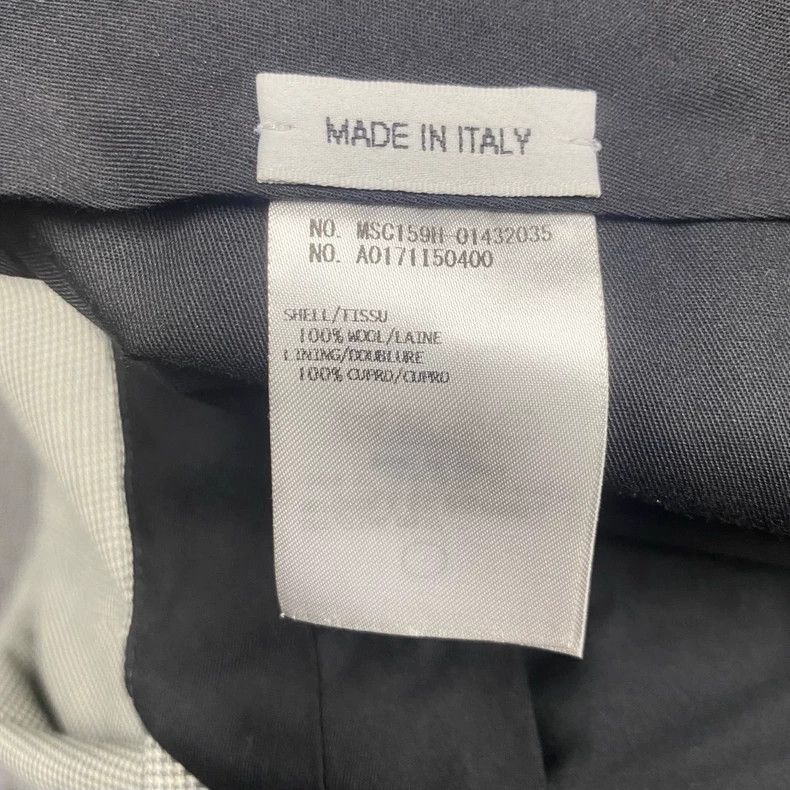 Thom Browne Thom browne Size 1 Gray cut pattern logo suit pant 2504-Ne Size US 29 - 5 Thumbnail