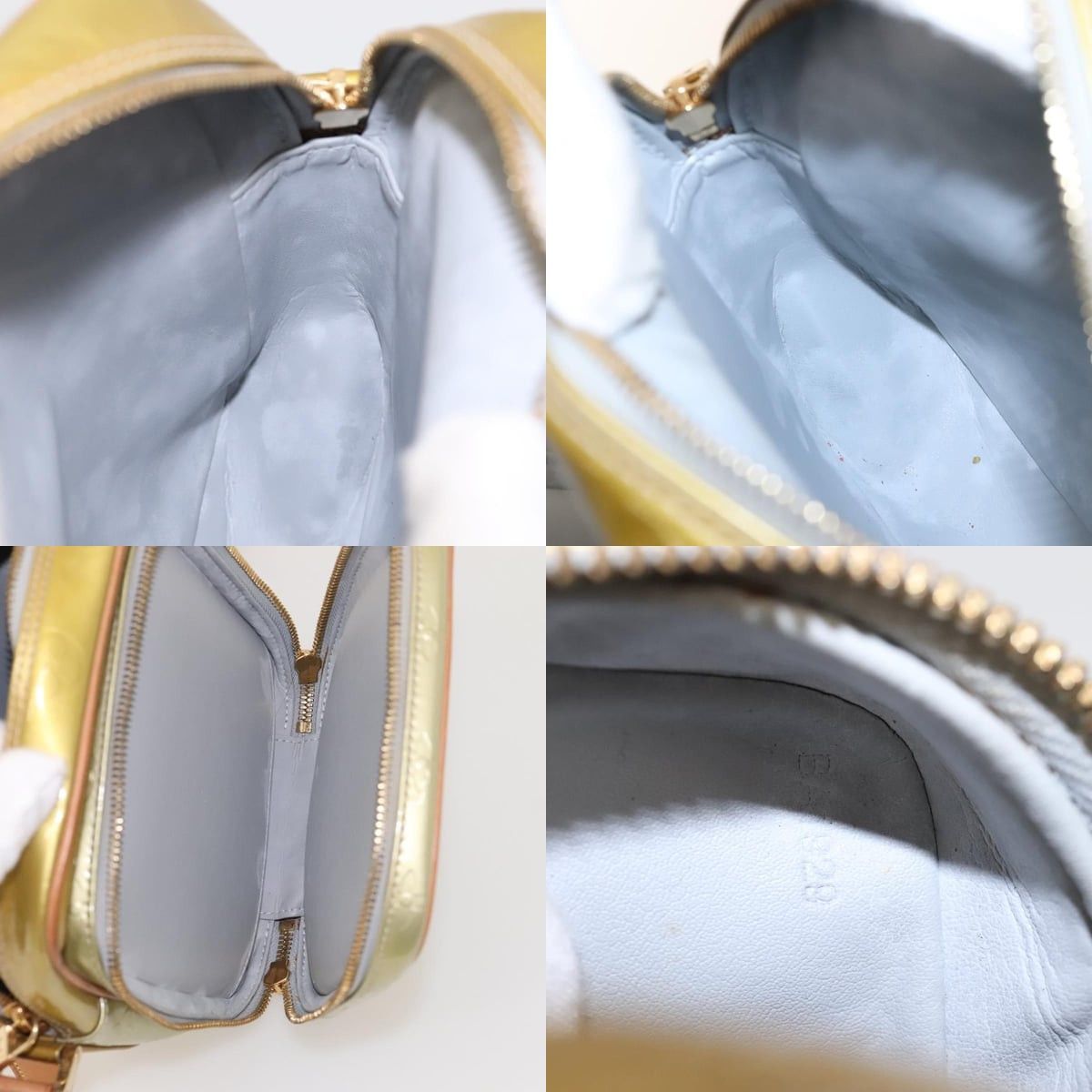 Louis Vuitton LOUIS VUITTON Monogram Vernis Wooster Shoulder Bag Gris Size ONE SIZE - 12 Thumbnail