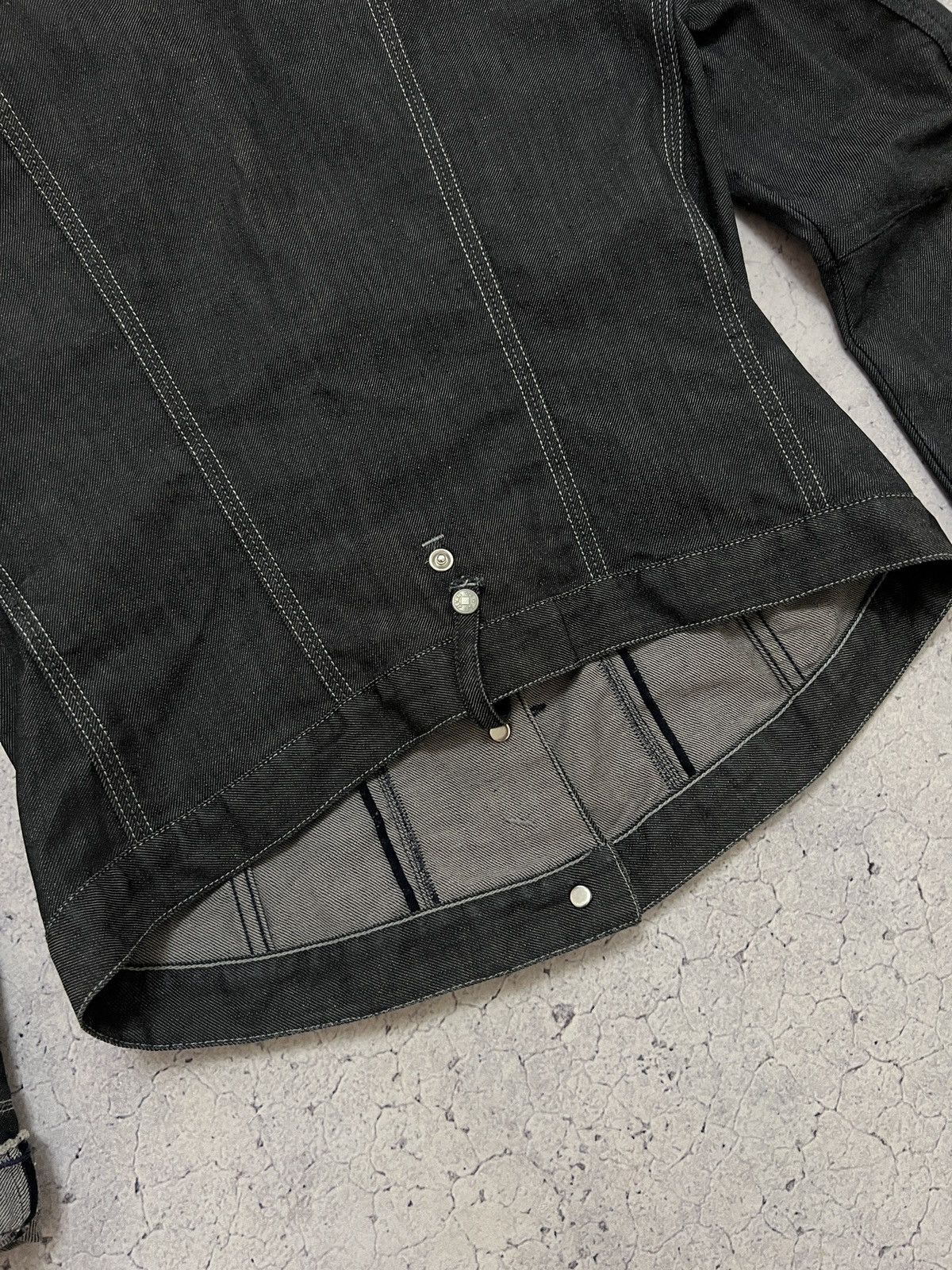 Marithe + Francois Girbaud Vintage Marithe Francois Girbaud Women's Denim Jacket Y2K Size S / US 4 / IT 40 - 13 Thumbnail