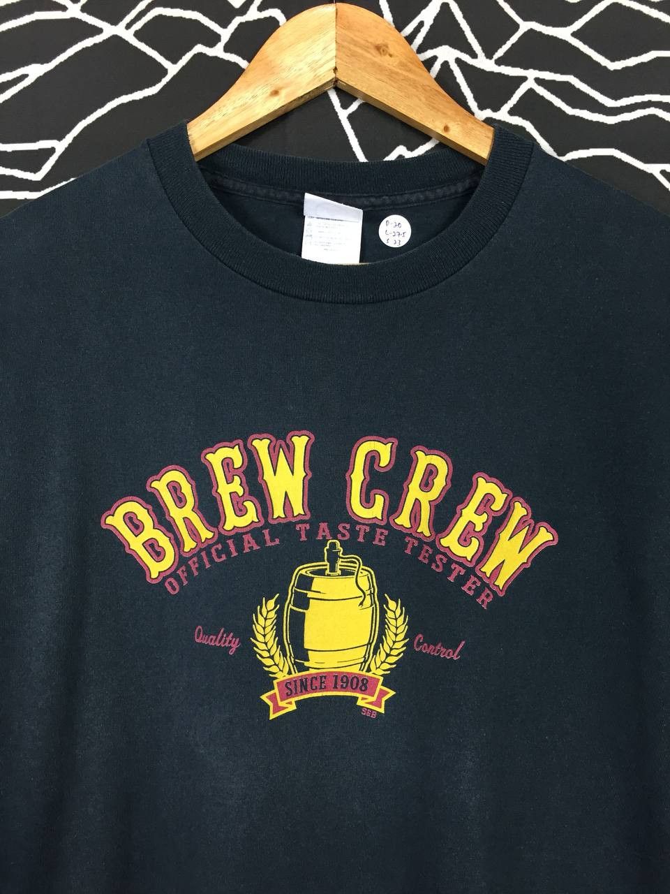 Vintage Vtg Y2K Brew Crew Official Taste Tester Longsleeve Tee Size US M / EU 48-50 / 2 - 3 Thumbnail