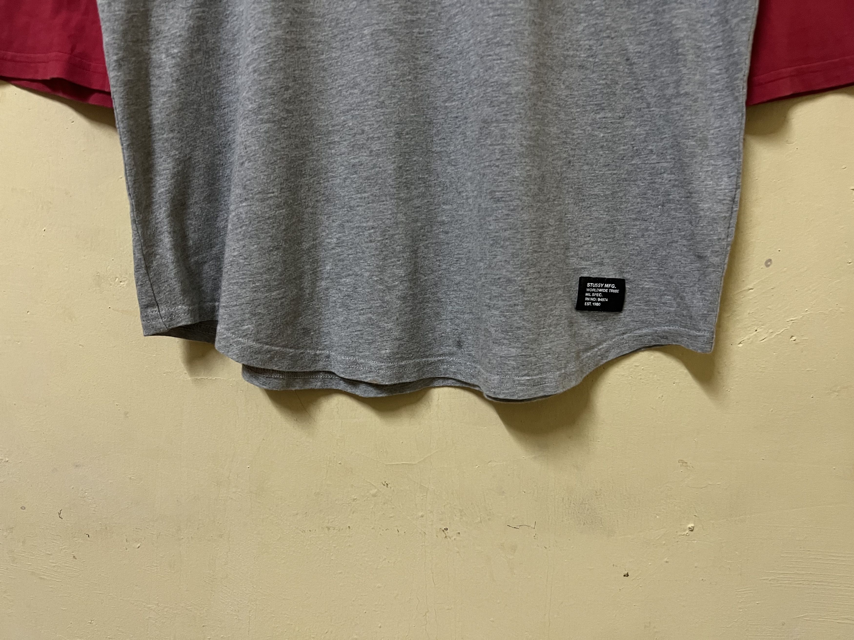 Stussy Stussy MFG Raglon Eagle Tee Size US S / EU 44-46 / 1 - 5 Thumbnail
