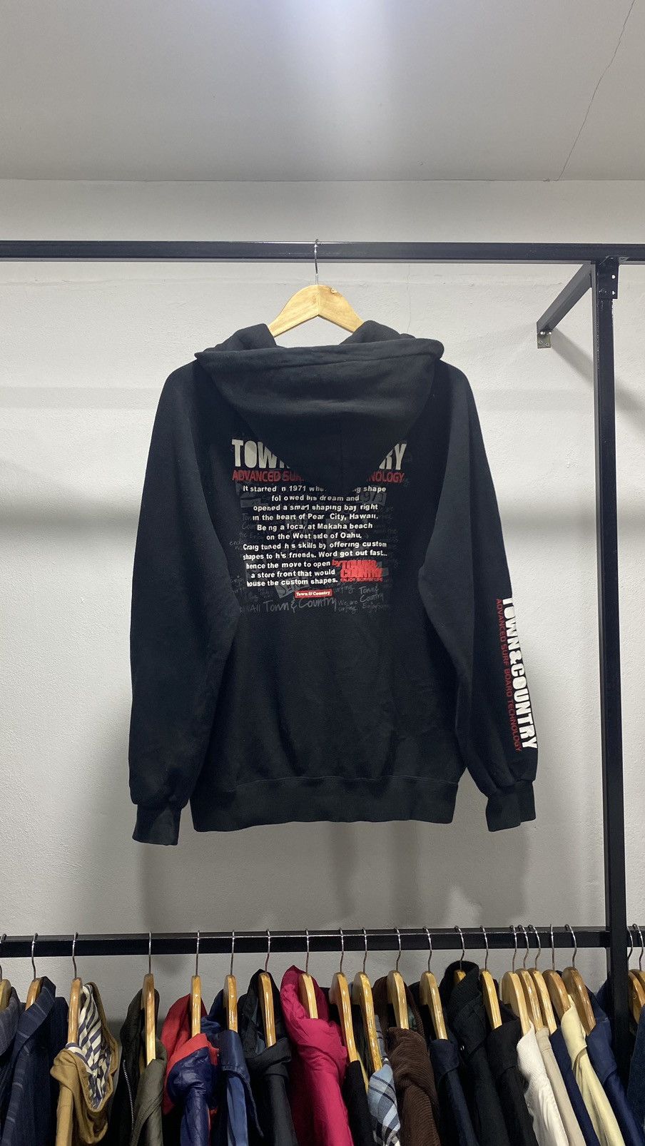 JNCO × Vintage T&C Surf Hip Hop Zipper Hoodie Poem Size US M / EU 48-50 / 2 - 1 Thumbnail