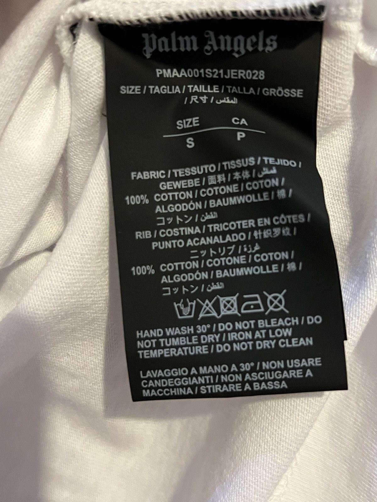 Palm Angels Palm Angels Tokyo Sprayed Logo T-shirt Size Small NEW Size US S / EU 44-46 / 1 - 5 Thumbnail