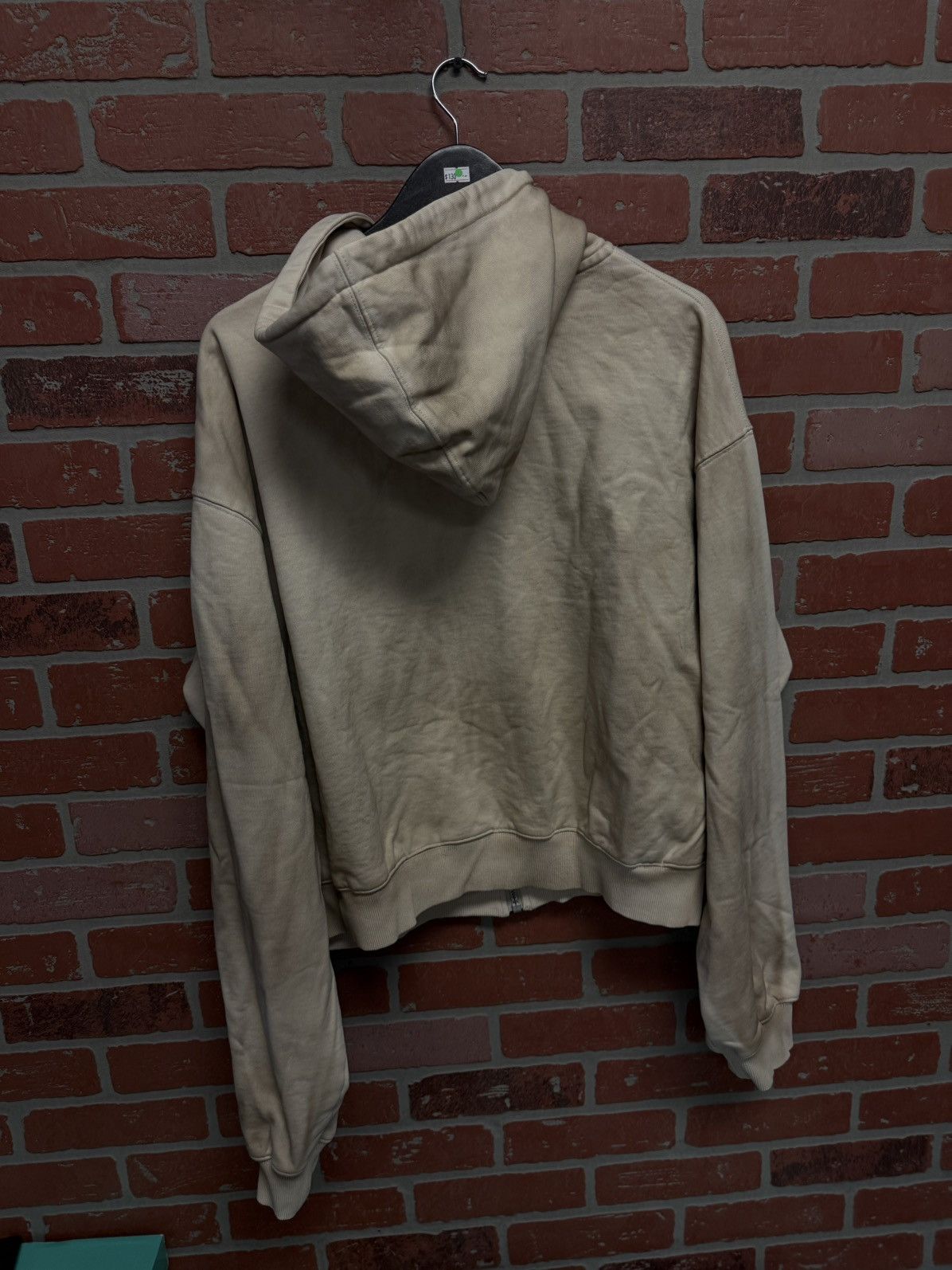 Vale Vale Valley Tan Hoodie Zip Up Fade Distressed Size L Size US L / EU 52-54 / 3 - 6 Thumbnail