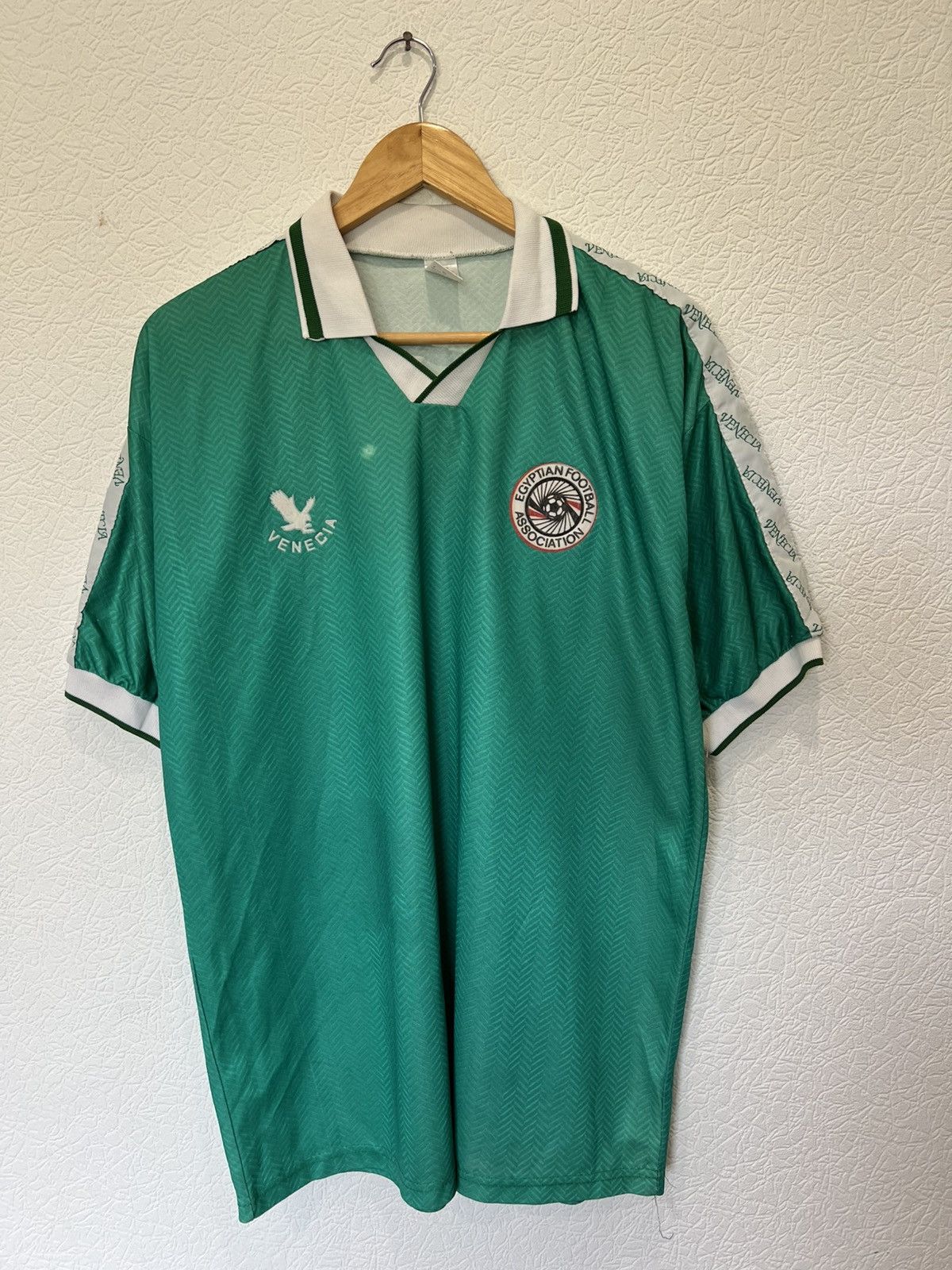 Vintage 1998 Egypt Venecia Soccer Jersey Shirt Rare Football