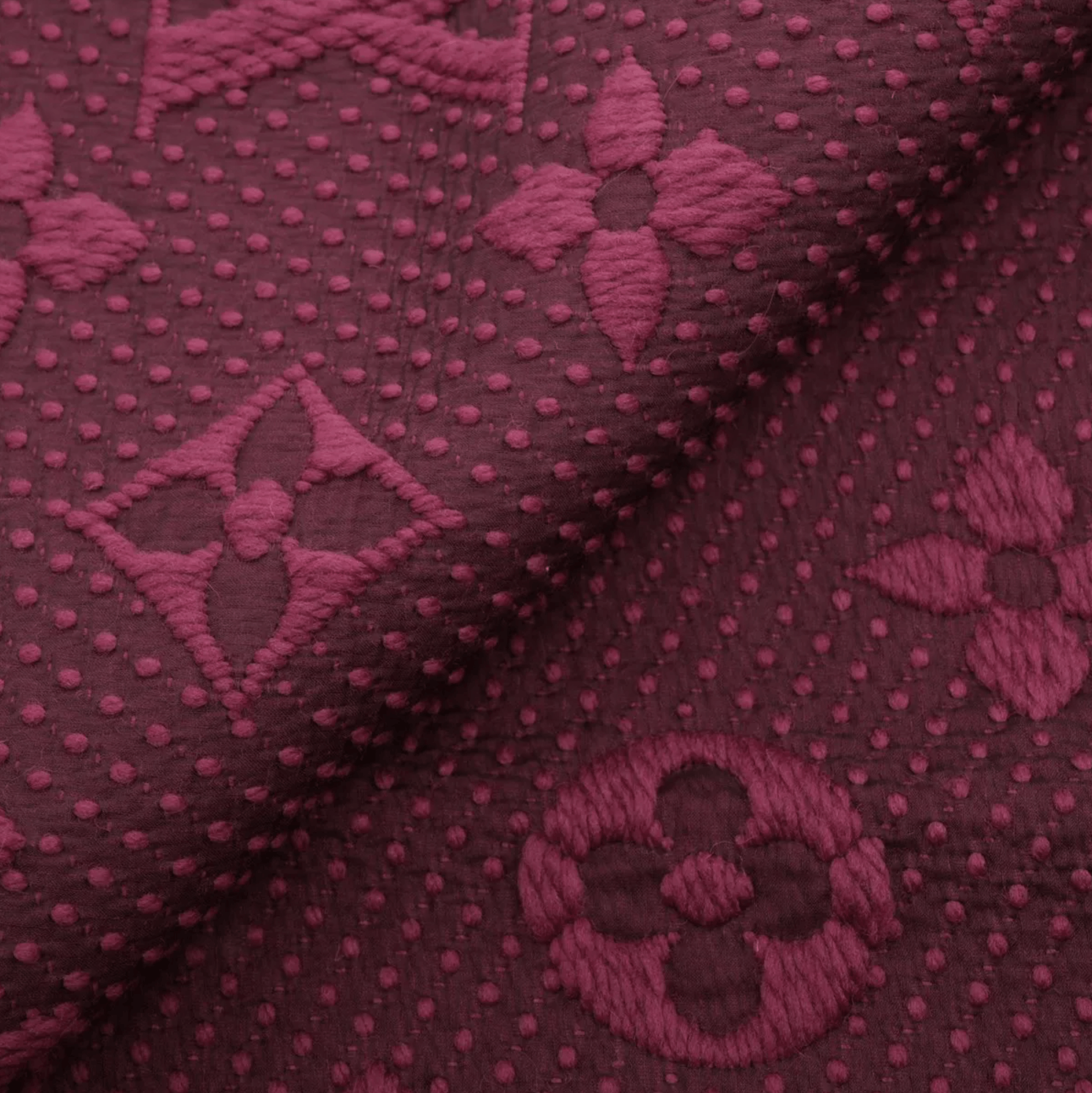 Louis Vuitton Louis Vuitton Wool & Silk Logomania Scarf Purple Size ONE SIZE - 3 Thumbnail