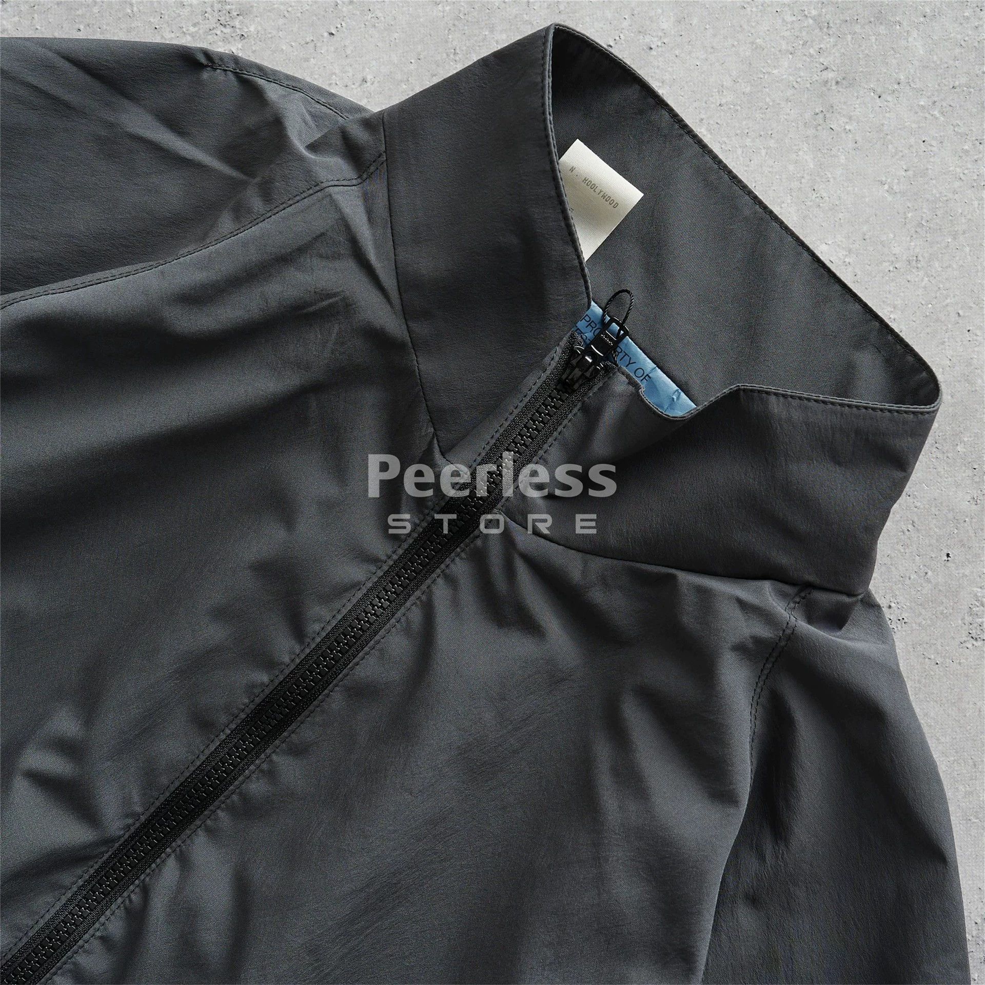 N.Hoolywood N.HOOLYWOOD 24AW Japan Training Blouson Blue/Charcoal 38 Size XS / US 0-2 / IT 36-38 - 3 Thumbnail