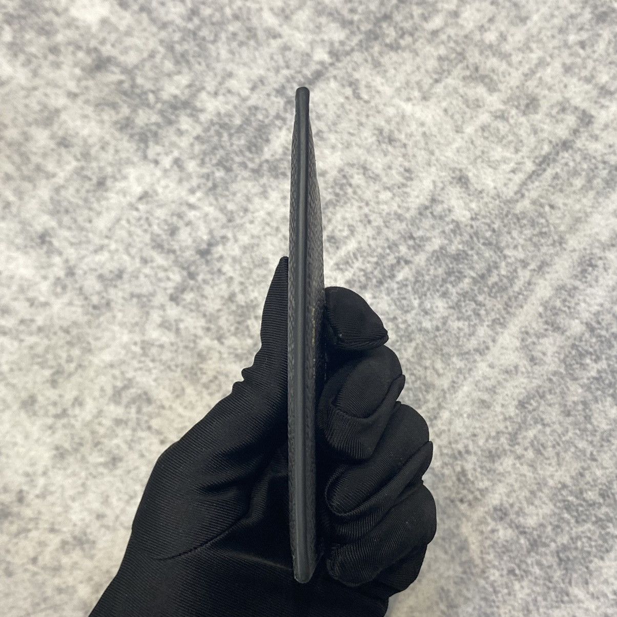 Thom Browne THOM BROWNE Pebbled Leather Card Holder Size ONE SIZE - 13 Thumbnail