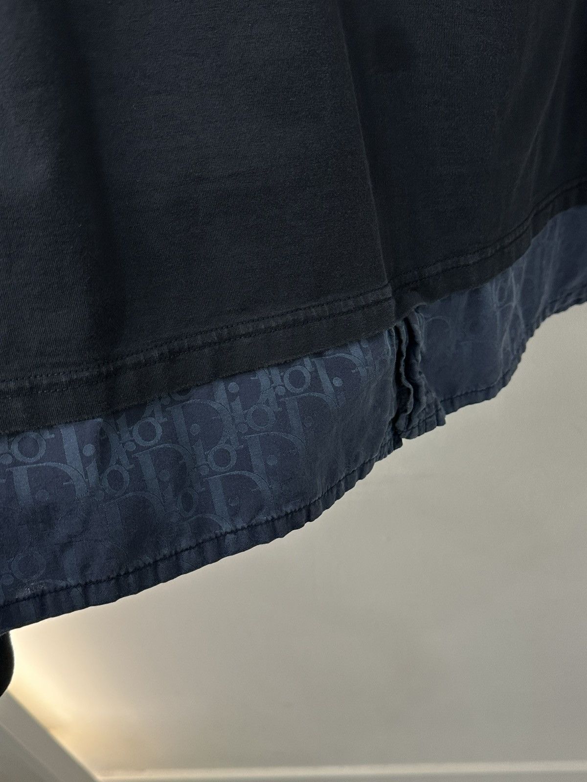 Dior Navy Dior Tee Oblique Size US XL / EU 56 / 4 - 3 Thumbnail