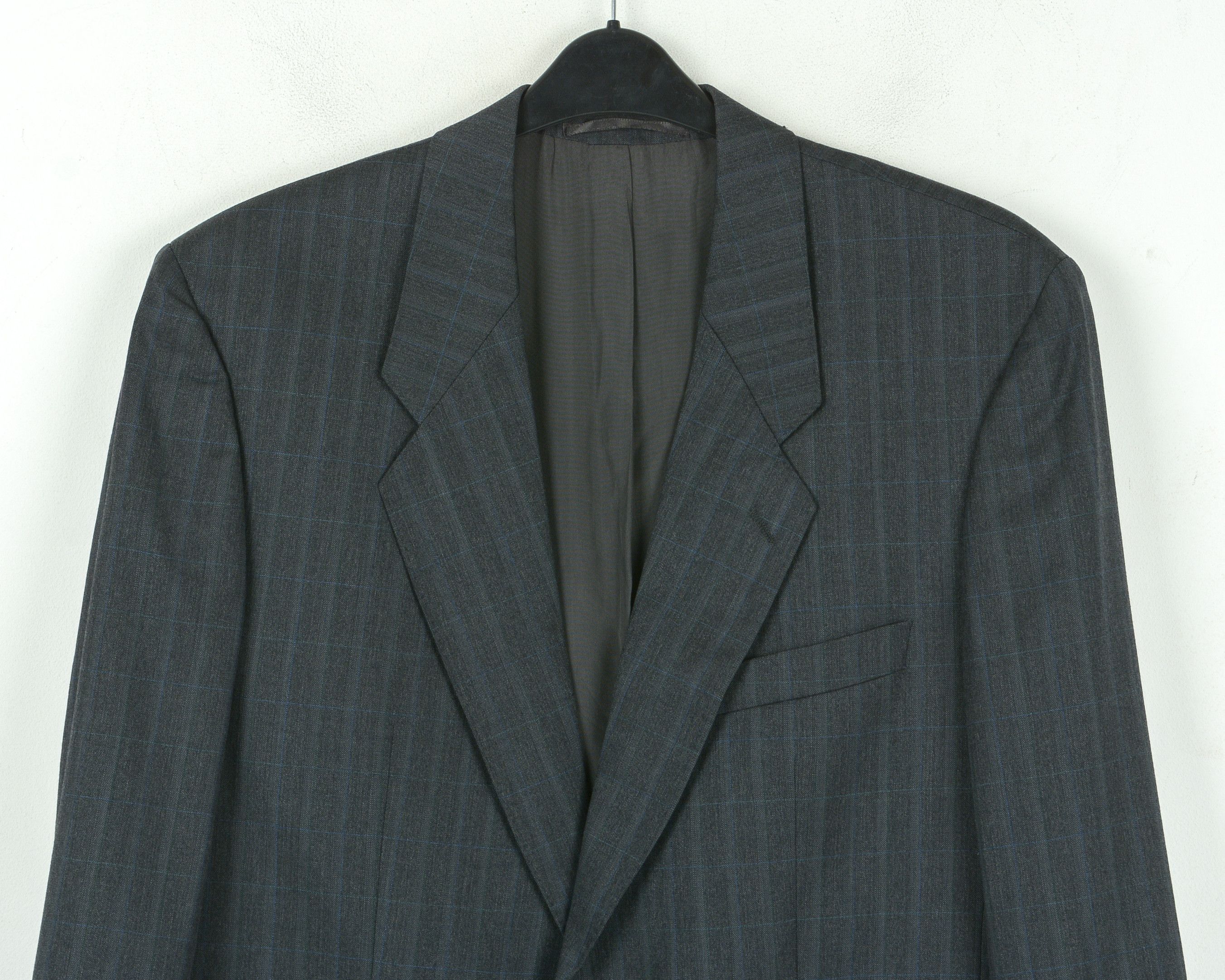 Baumler Wool Tartan Blazer UK 44 Jacket Coat Suit EU 54 Sakko Herren Size 44R - 2 Thumbnail