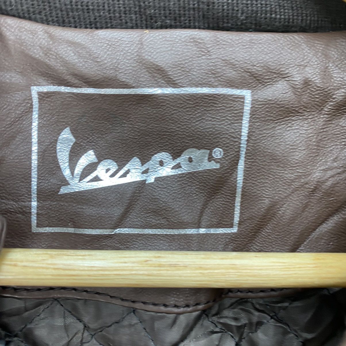 Vintage 🫶Vintage Vespa Genuinne Real Leather Jacket Size US M / EU 48-50 / 2 - 9 Thumbnail