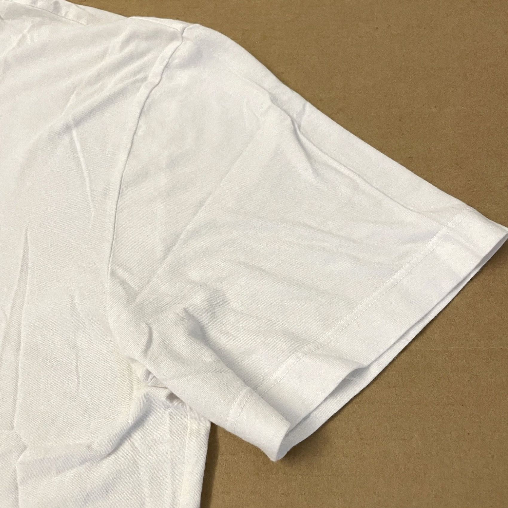 Vintage Unknwn Miami Shirt Adult Small White Lebron James Embroidered Short Sleeve Mens Crew Neck Cotton Knit T-Shirt Vintage? No (adjusted safer): Size US S / EU 44-46 / 1 - 6 Thumbnail