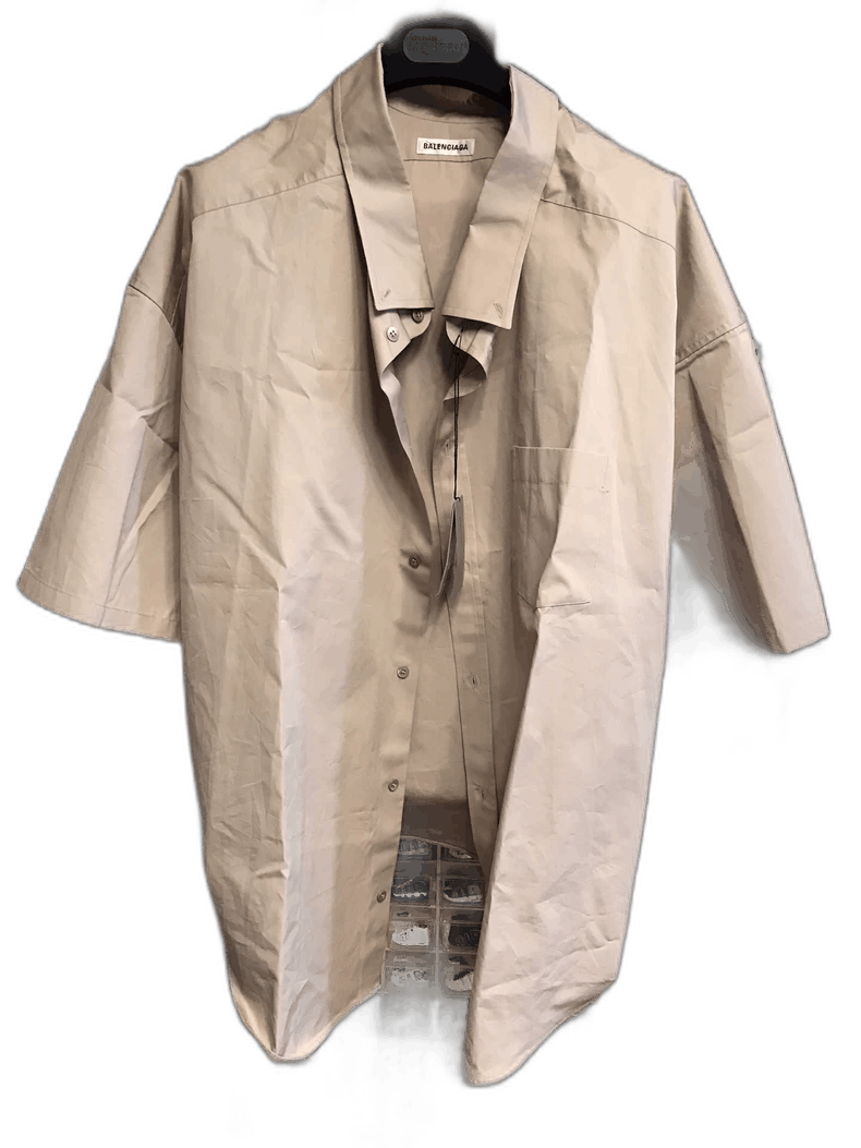 Balenciaga Balenciaga Short Sleeve Shirt for Men and Women Size US M / EU 48-50 / 2 - 1 Thumbnail