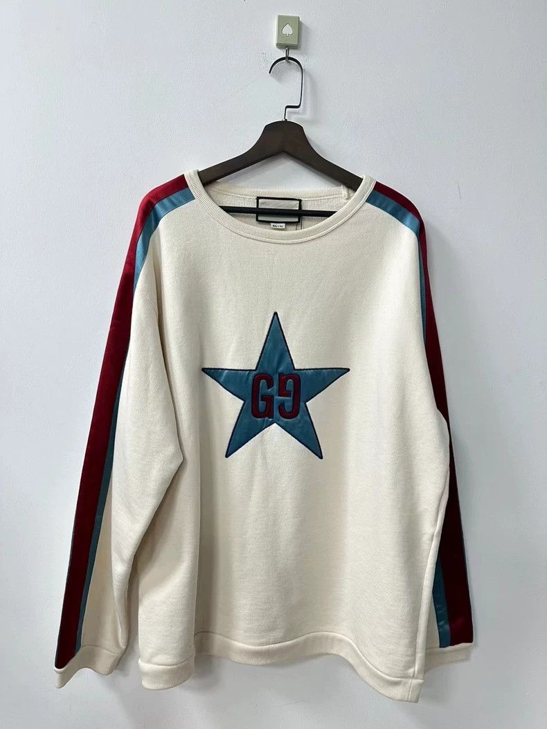 Gucci Gucci Double G five-pointed-star sweatshirt 2501-Nextarrow Size US XXL / EU 58 / 5 - 1 Thumbnail