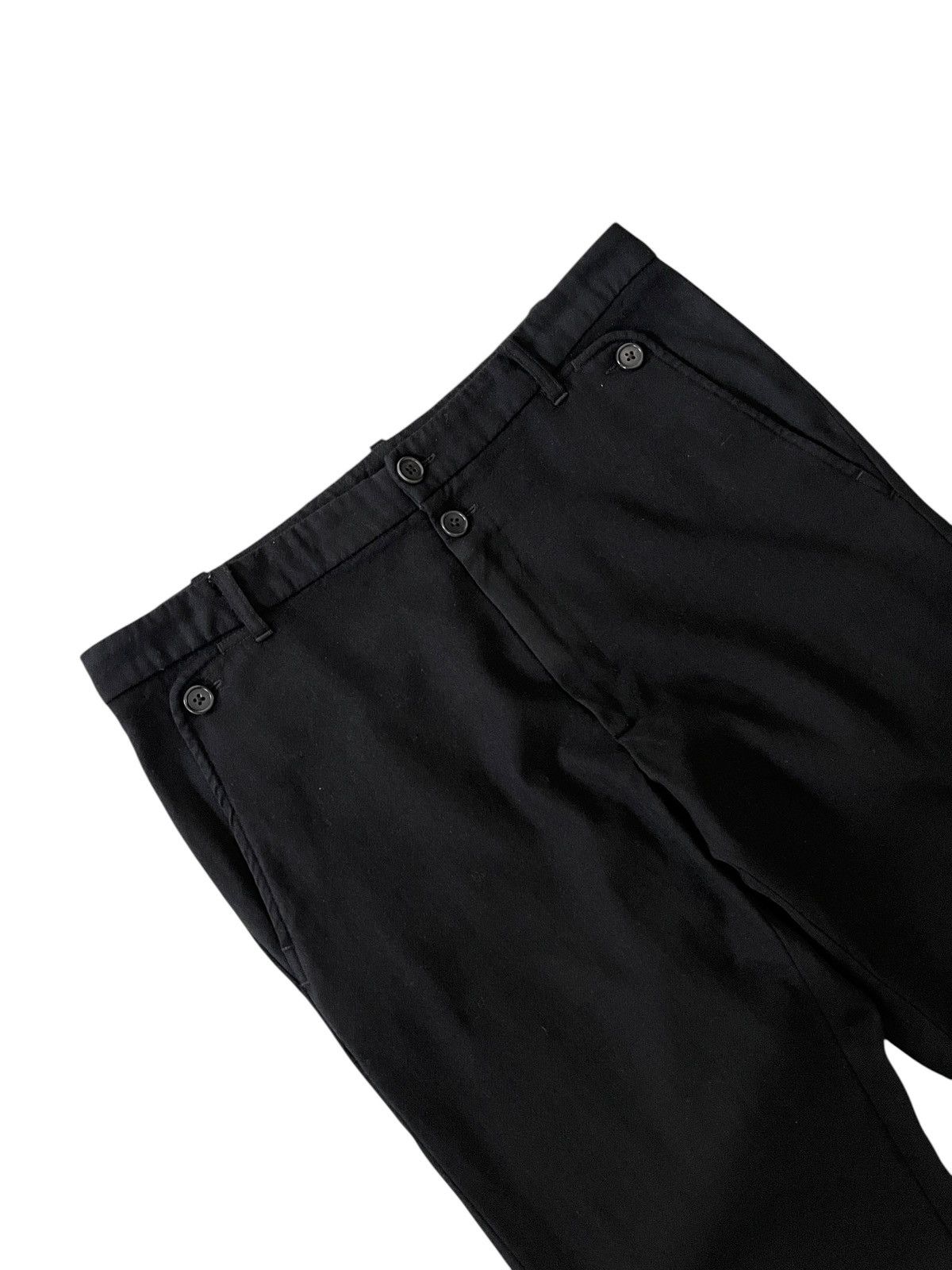 Ann Demeulemeester Ann Demeulemeester Button Slim Wool Casual Pants Size US 34 / EU 50 - 6 Thumbnail
