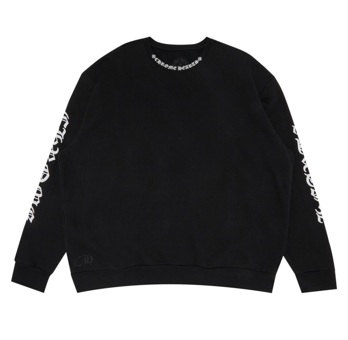 Chrome Hearts Neck Logo Crewneck
