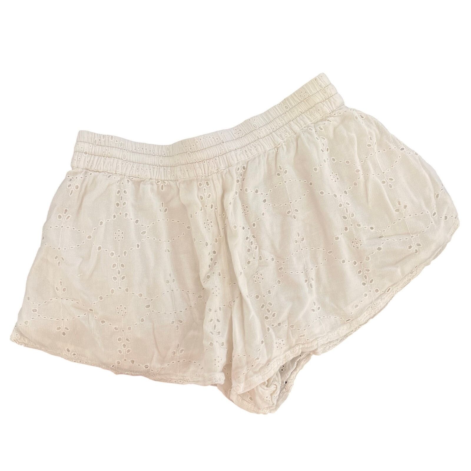 Free People Free People Eyelet Shorts Size 32" / US 10 / IT 46 - 4 Thumbnail