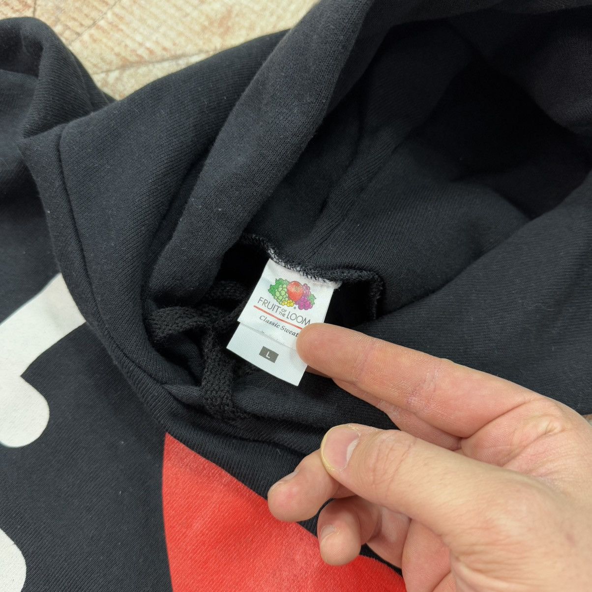 Japanese Brand × Vintage Vintage Hoodie I love Berlin <3 Boxy Fit Size US L / EU 52-54 / 3 - 3 Thumbnail