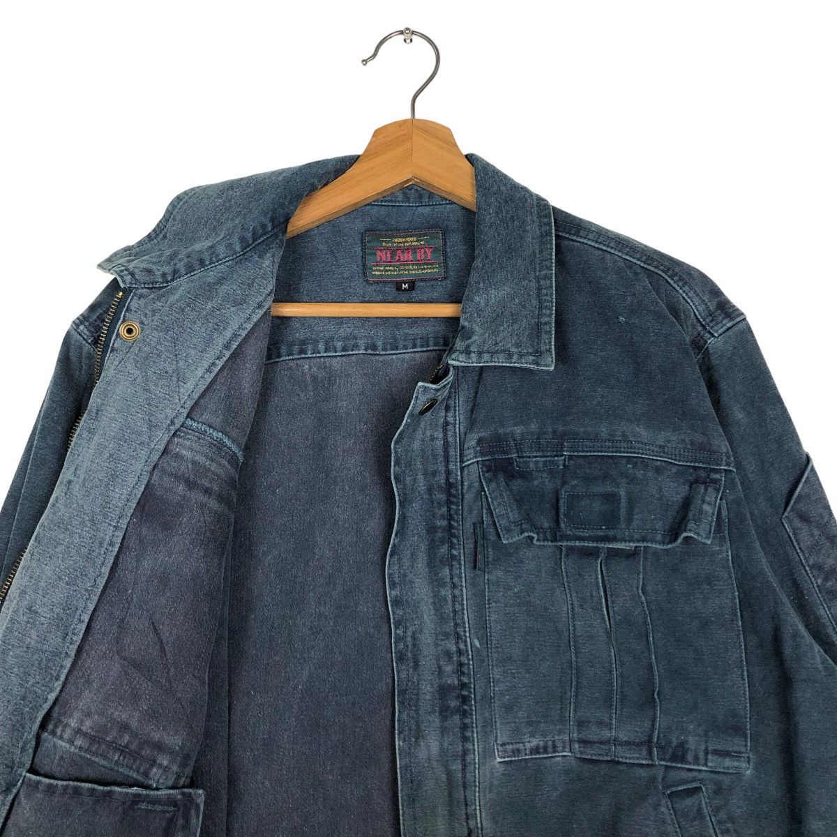 Hysteric Glamour 🔥Vtg Bomber Jacket Worker Near By Cargo Pocket Japan Size US M / EU 48-50 / 2 - 10 Thumbnail