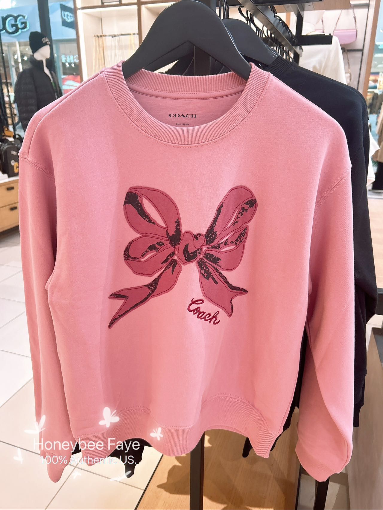 Coach Bow Crewneck Sweatshirt CZ017 Size S / US 4 / IT 40 - 5 Thumbnail