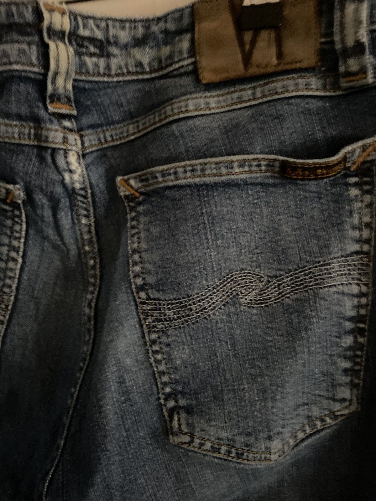 Nudie Jeans Skinny Low waist Nudie Jeans Organic 31W X 32L RRP: £145 Size 31" - 10 Thumbnail