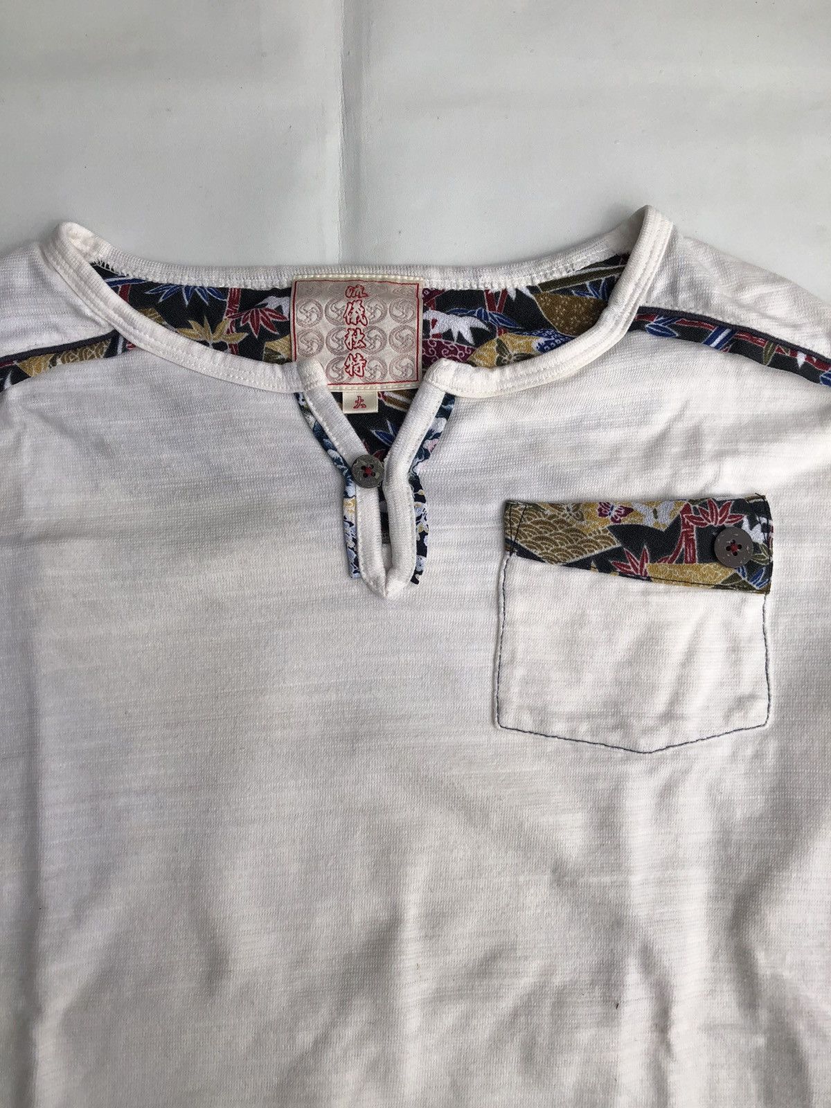 Le Grande Bleu (L.G.B.) JAPANESE GOTHIC LONG SLEVE SUKAJAN STYLE Size US L / EU 52-54 / 3 - 5 Thumbnail