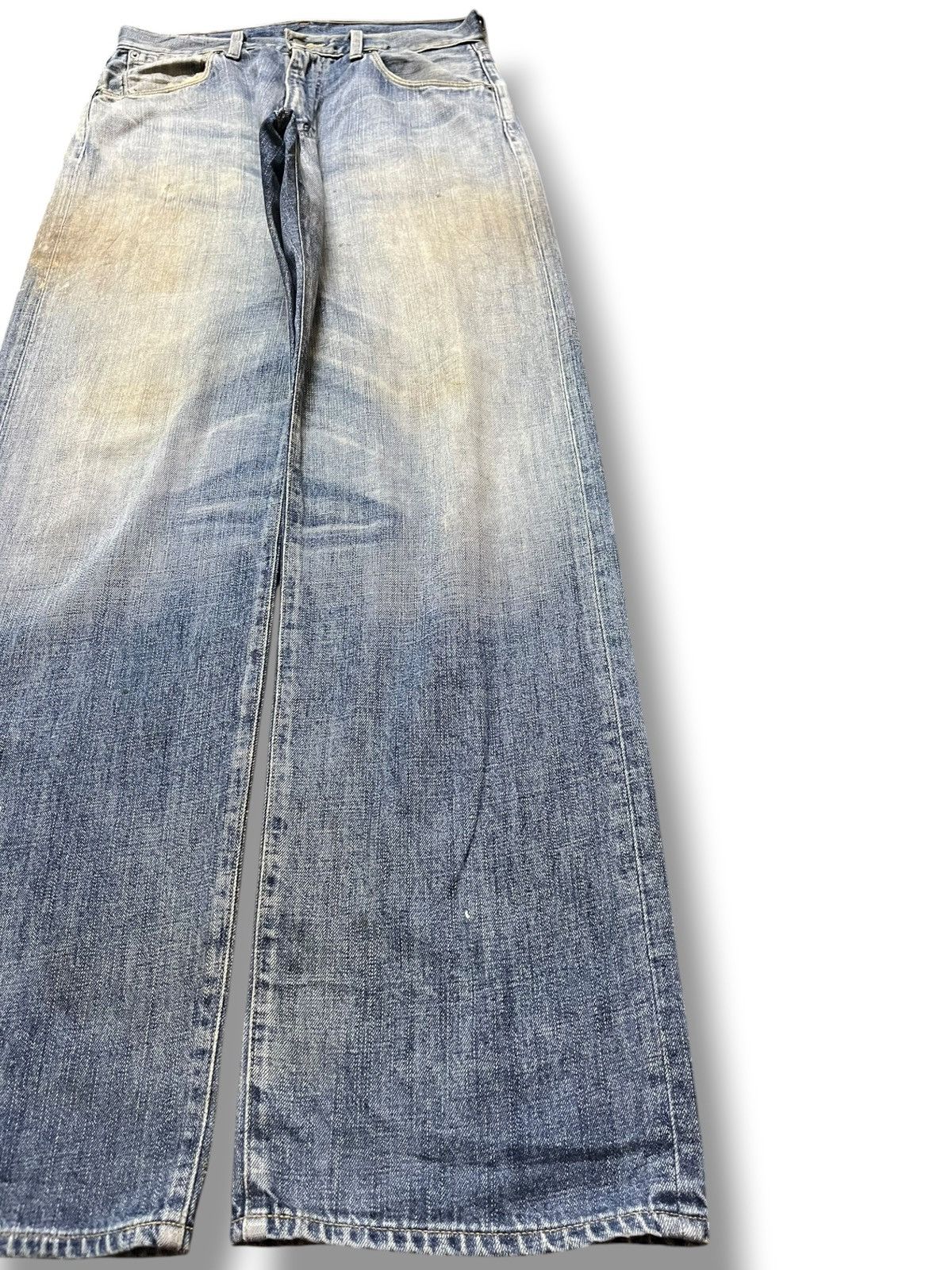 Levi's Vintage Clothing Vintage Levi’s 554 Baggy Mudwash Denim Size US 31 - 4 Thumbnail