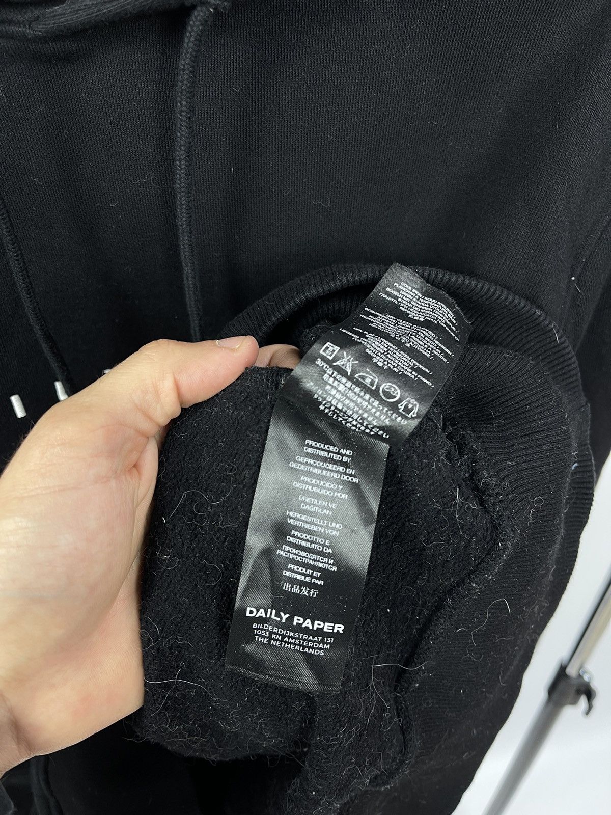 Daily Paper Daily Paper Mens Elias Hoodie Sweatshirt Size M Back Size US M / EU 48-50 / 2 - 8 Thumbnail