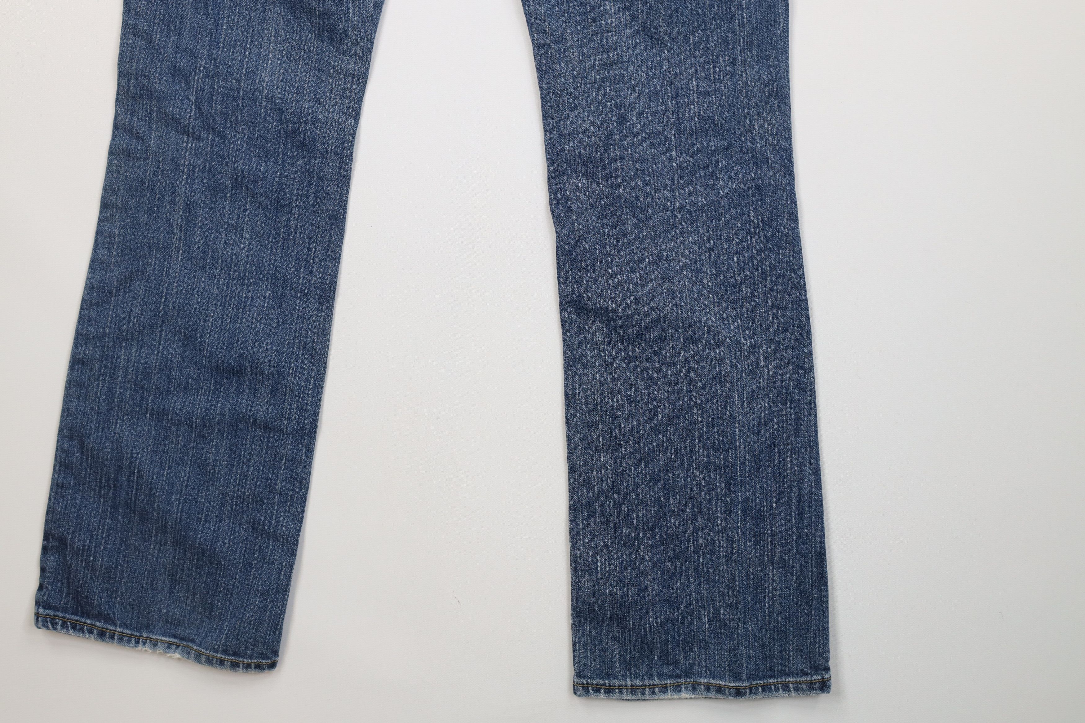 Aeropostale Vintage 90s Y2K Aeropostale Flared Bootcut Denim Jeans Size 32" / US 10 / IT 46 - 13 Thumbnail