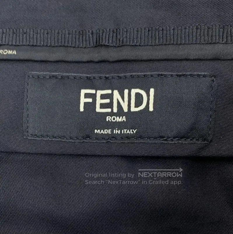 Fendi Fendi Brown Polyester Men's Shorts . Size US 27 - 5 Thumbnail