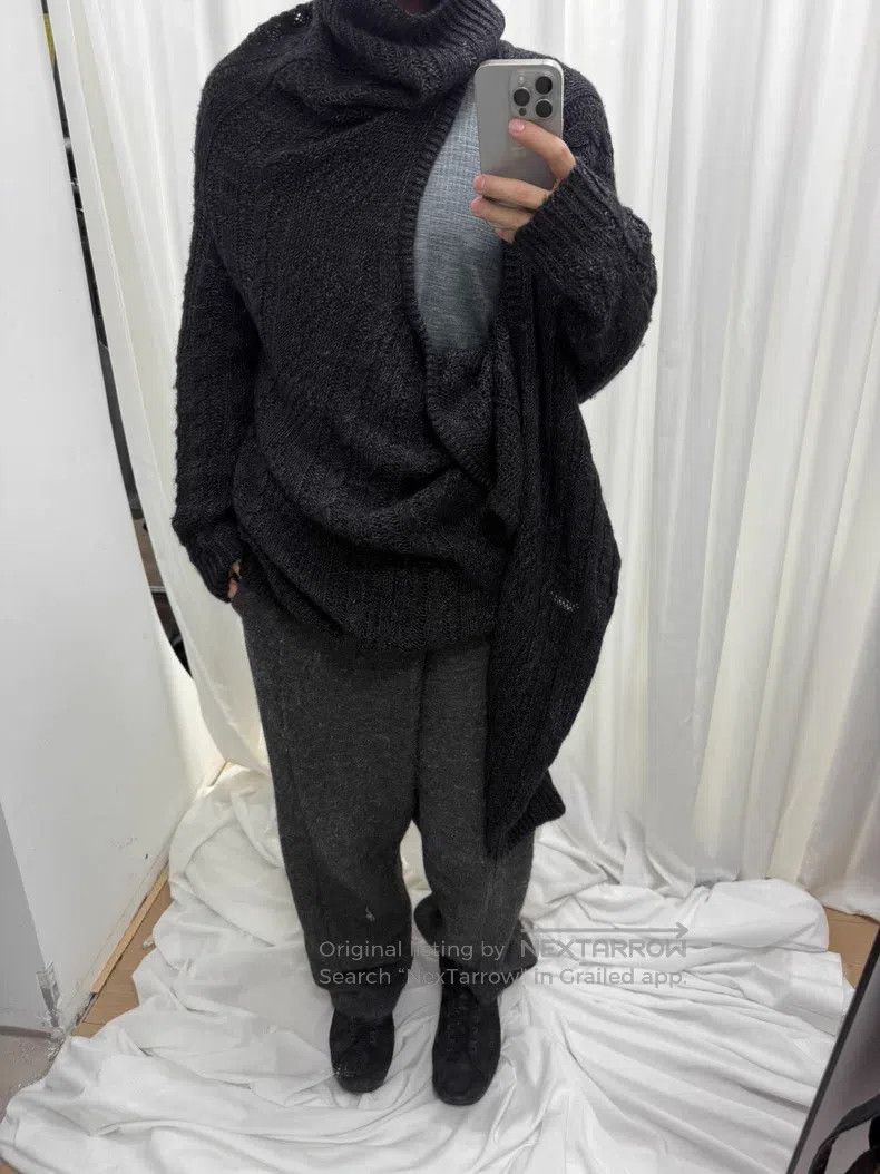 Yohji Yamamoto YOHJI YAMAMOTO Deconstructed knit sweater Size US S / EU 44-46 / 1 - 2 Thumbnail