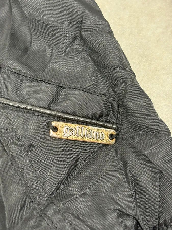 John Galliano 2010s Galliano Light Black Windbreaker Jacket Size S / US 4 / IT 40 - 11 Thumbnail