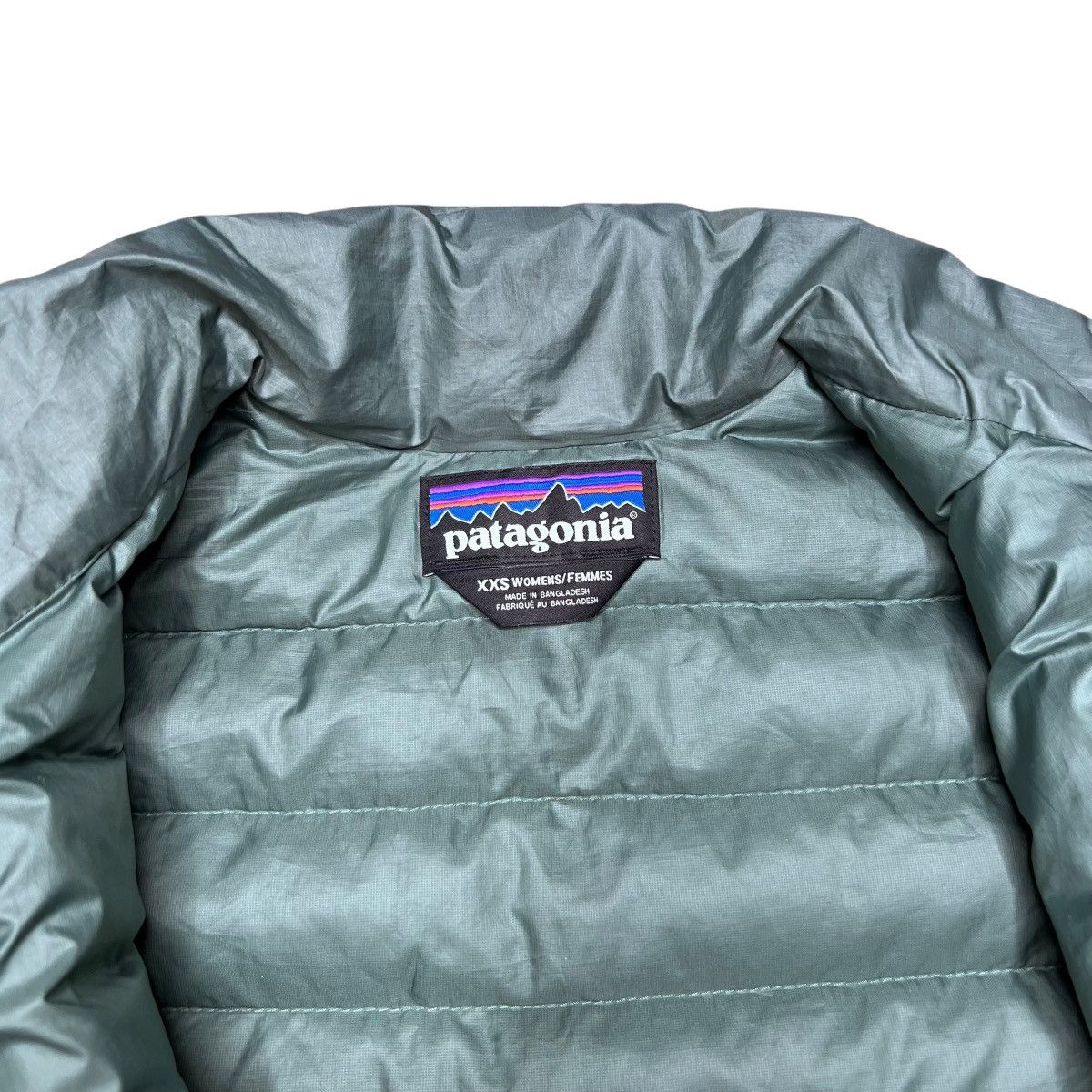 Patagonia Patagonia Women’s STY84683 Down Green Full Zip Puffer Jacket Size XXS / US 00 / IT 34 - 3 Thumbnail