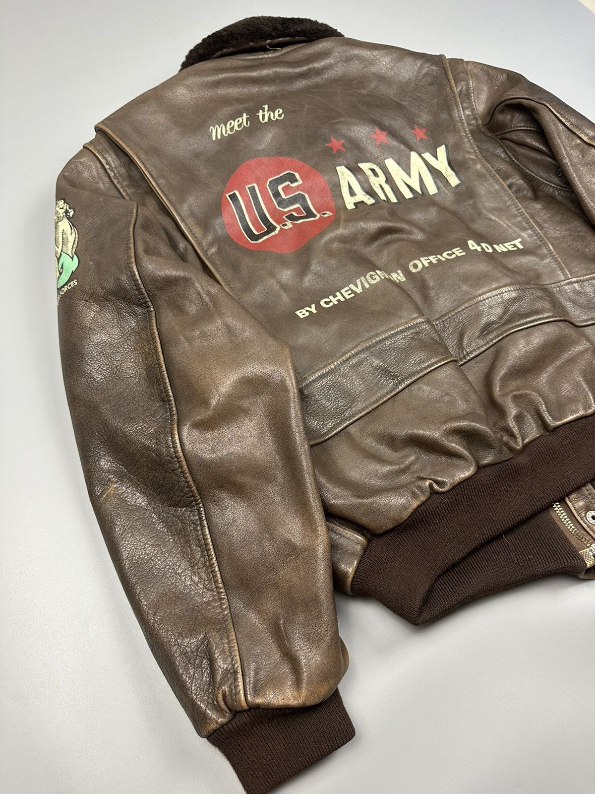 Chevignon 🔥Super Rare🔥Official Chevignon Cover Forces US Army Type G-1 Size US M / EU 48-50 / 2 - 9 Thumbnail