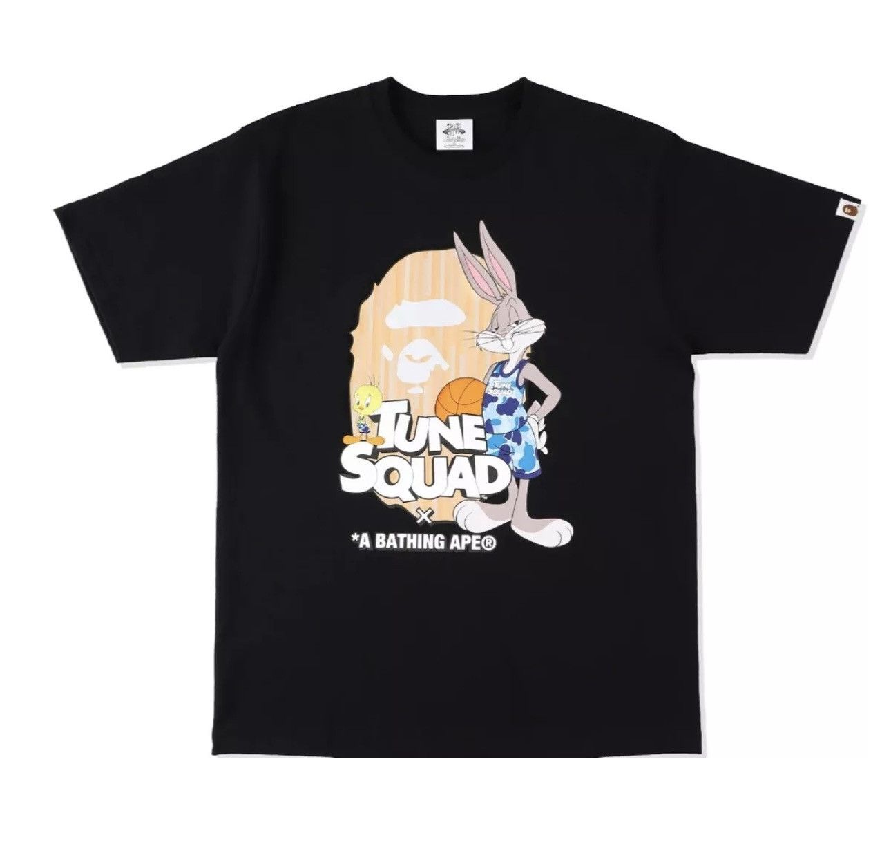 Bape A Bathing Ape X Space Jam Ape Head T-Shirt SIZE M Size US M / EU 48-50 / 2 - 1 Thumbnail